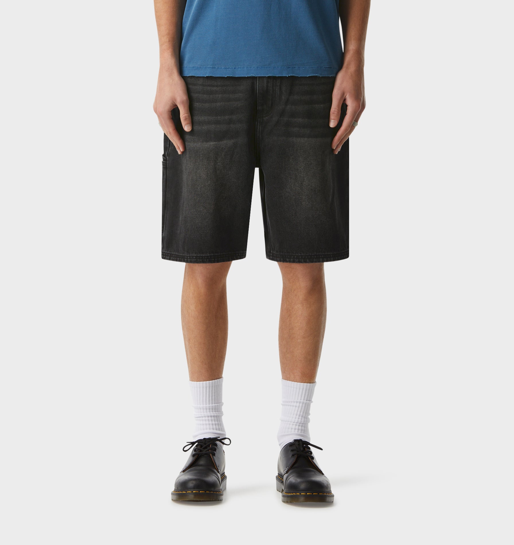 Clean Carpenter Short - Faded Black