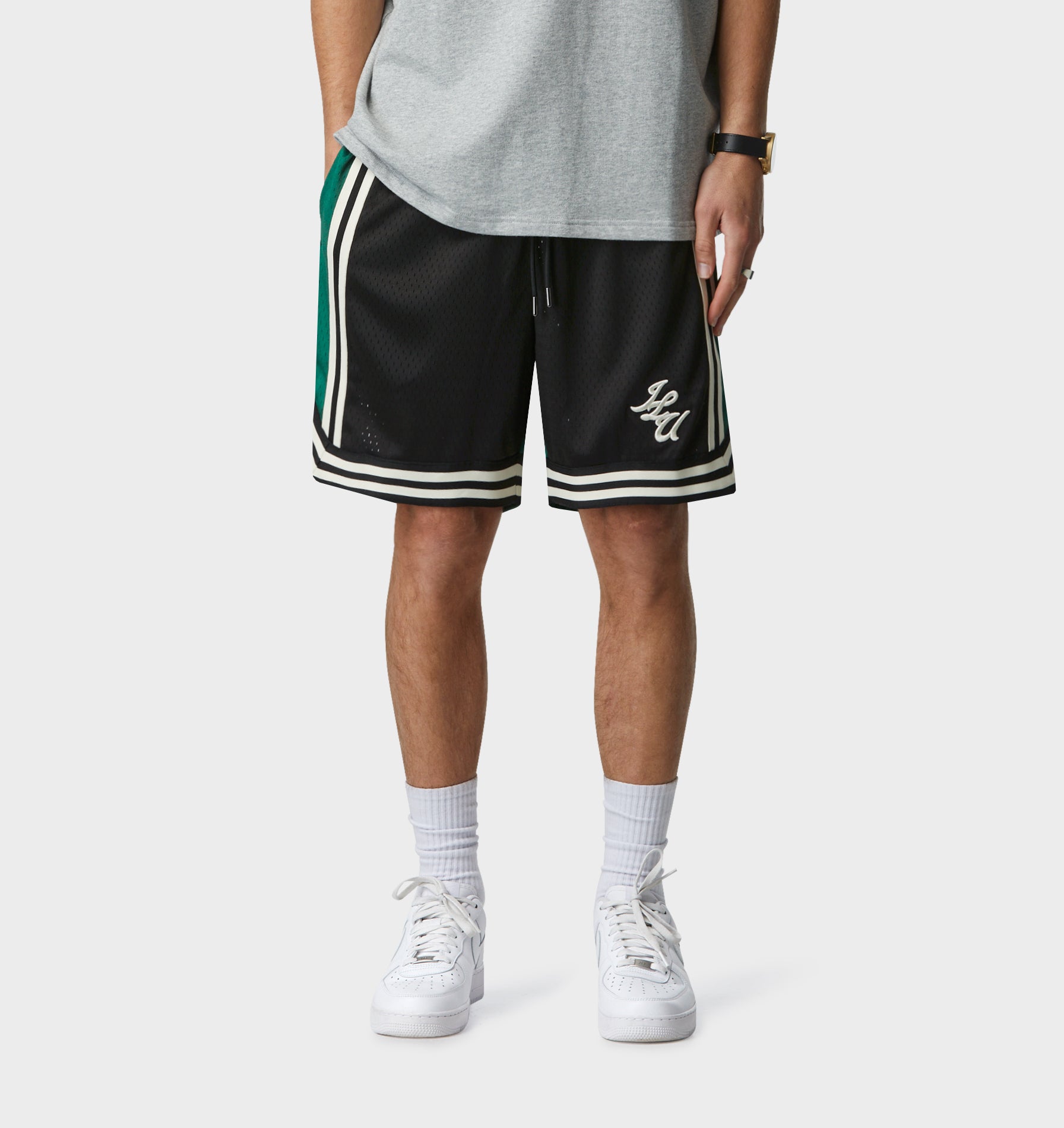 Dennis Short 2.0 - Black/Forest Green