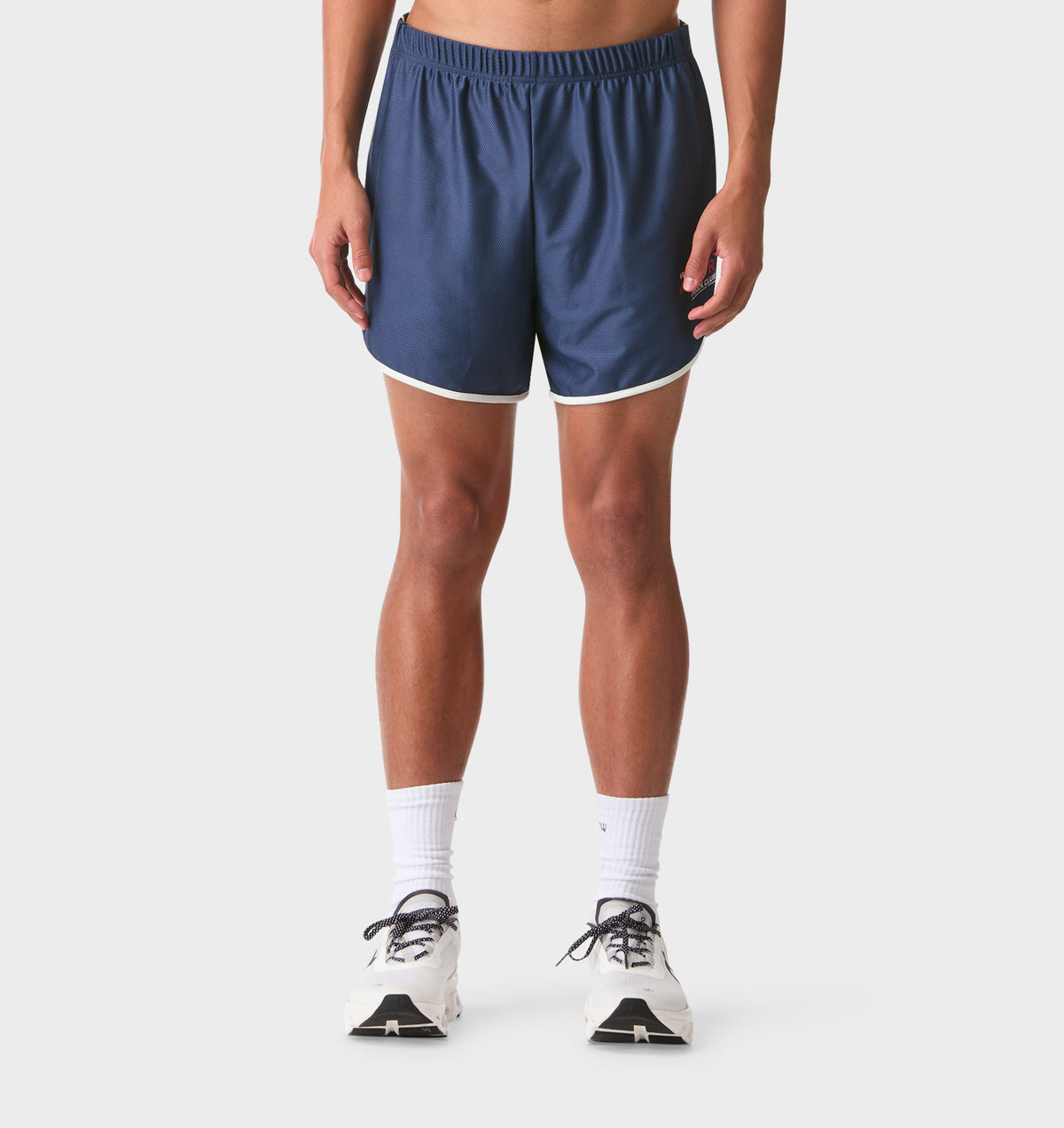 Retro 4.5 Inch Split Short - Midnight Navy