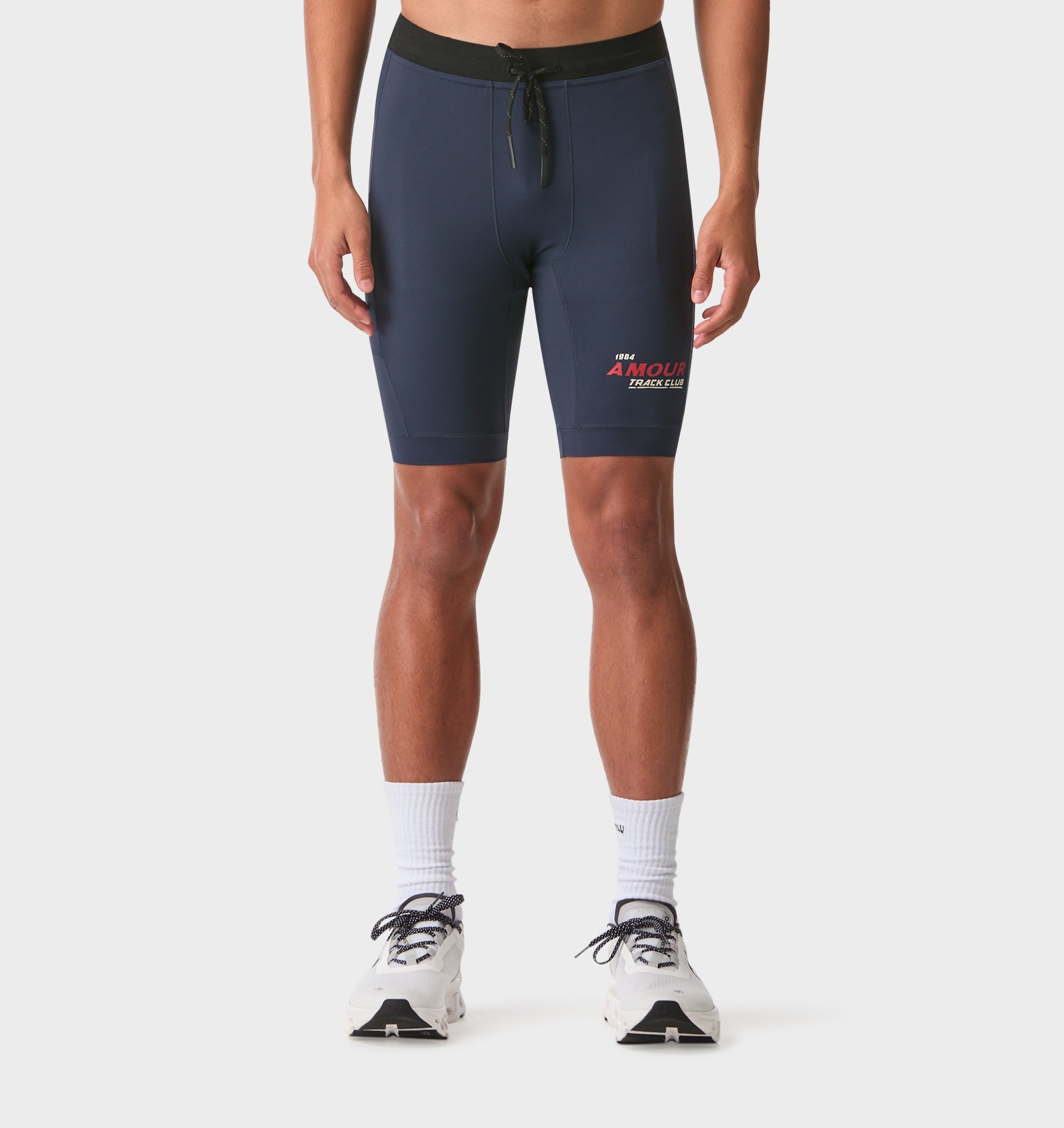 Leo Performance Half Running Tight in Black | I Love Ugly