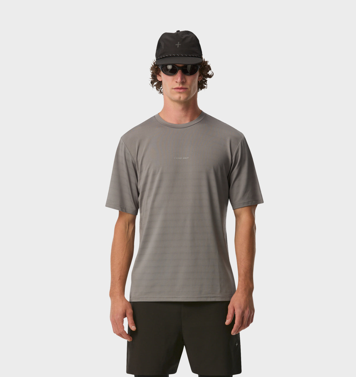 Active Classic Tee - Cobblestone Stripe
