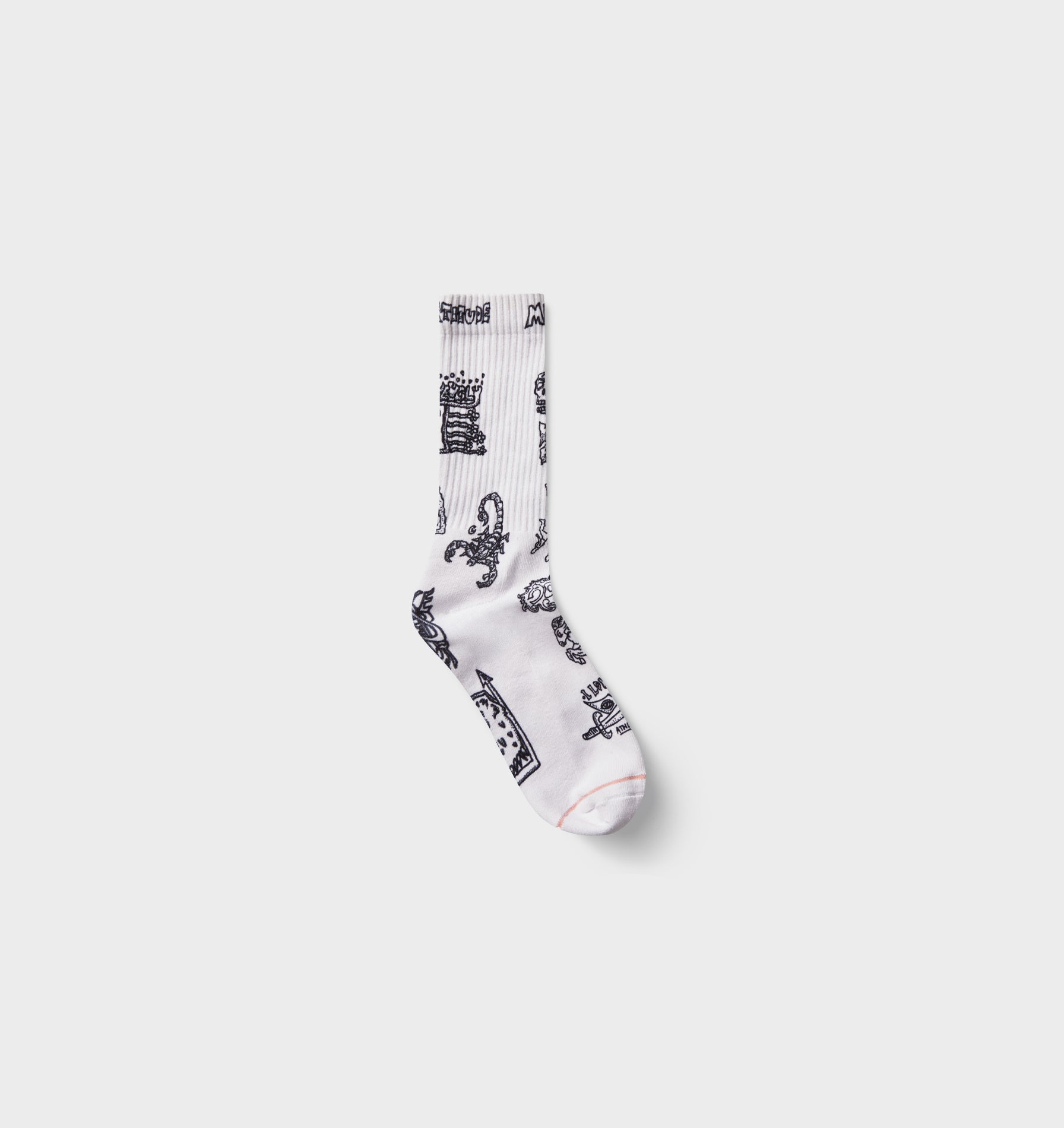 RebelYuth X ILU Sock - White