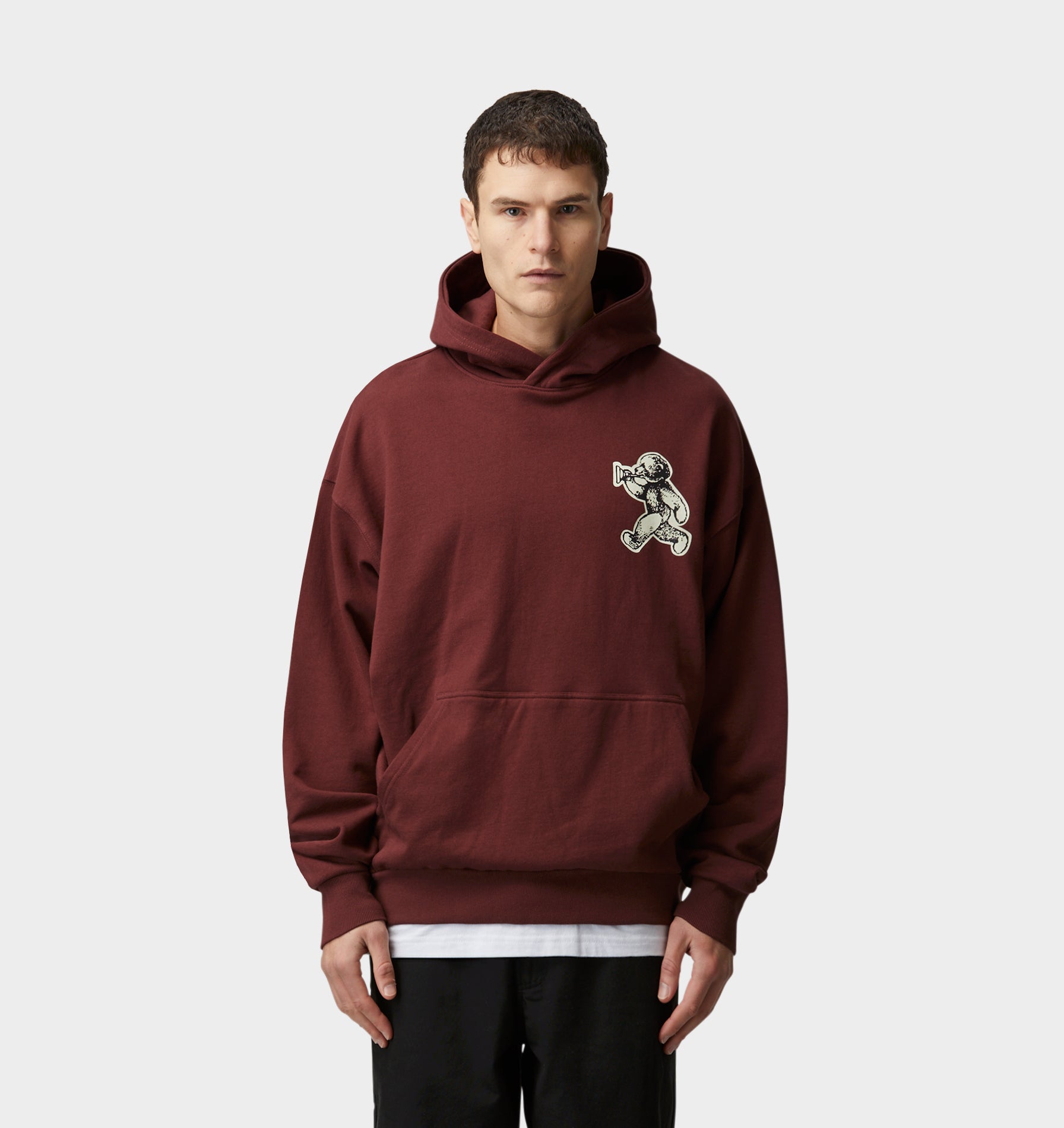 Piped Box Hood Off White