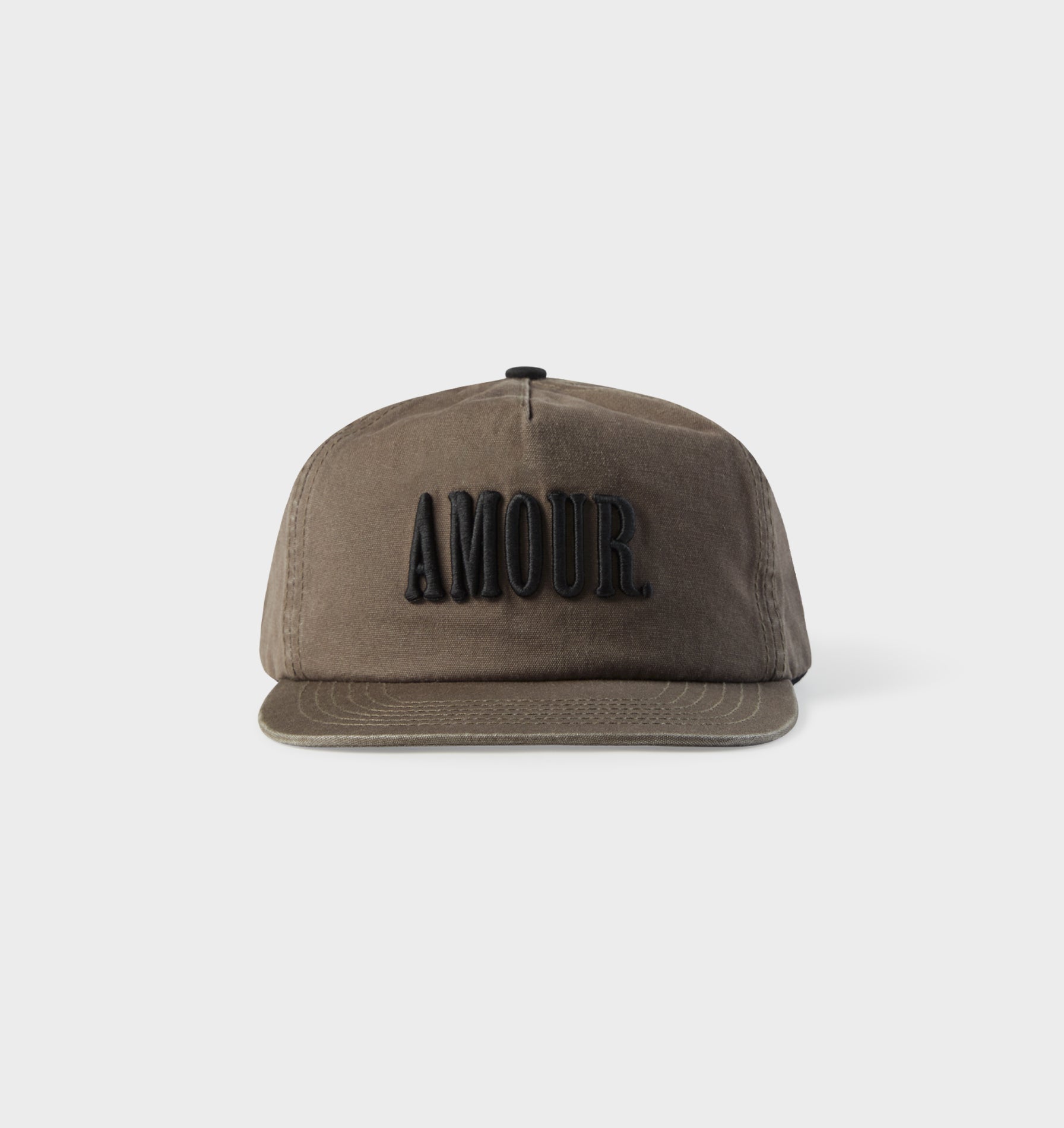 Amour Ryder Cap - Washed Olive/Black