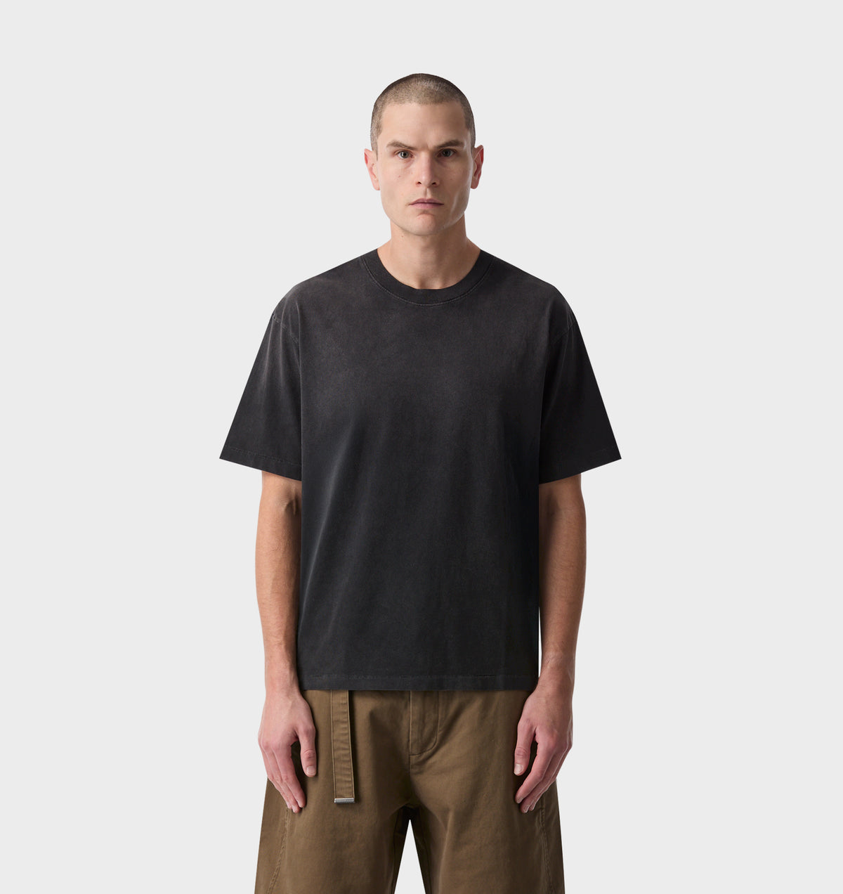 Remi Lounge Tee - Sun Faded Black