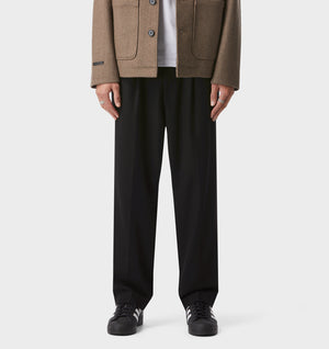 Winston Pant - Black Wool