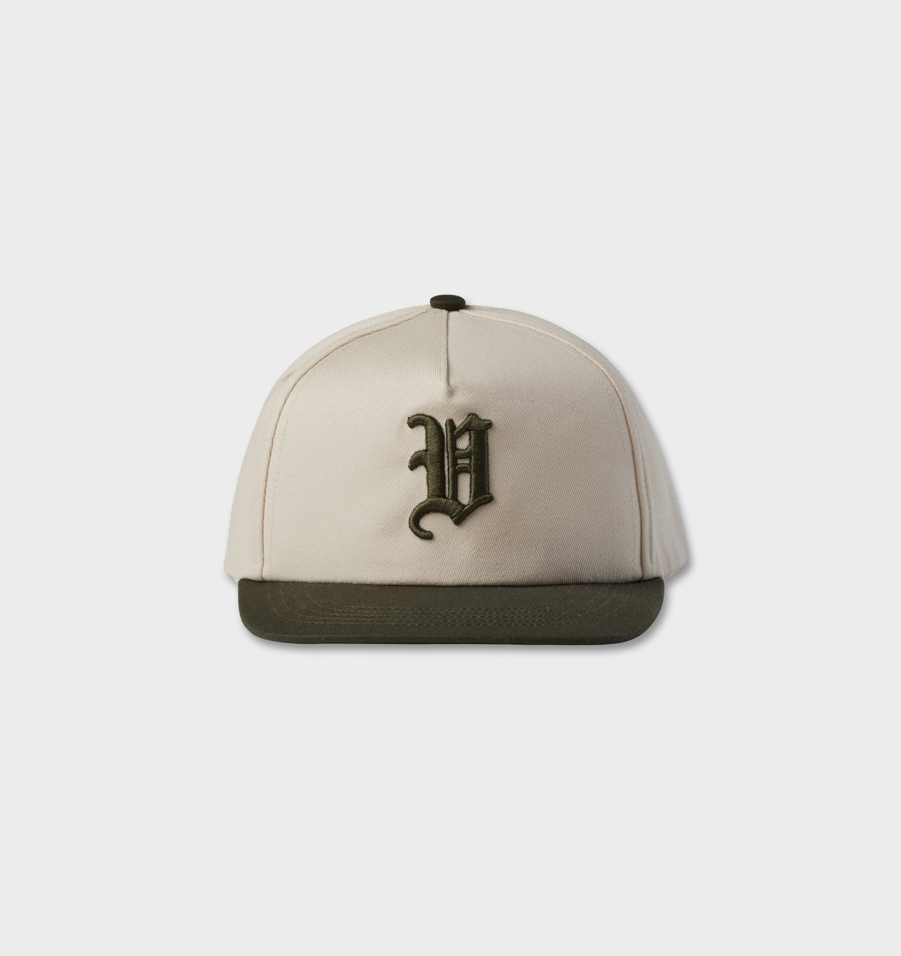 Luca U Cap - Off White/Green