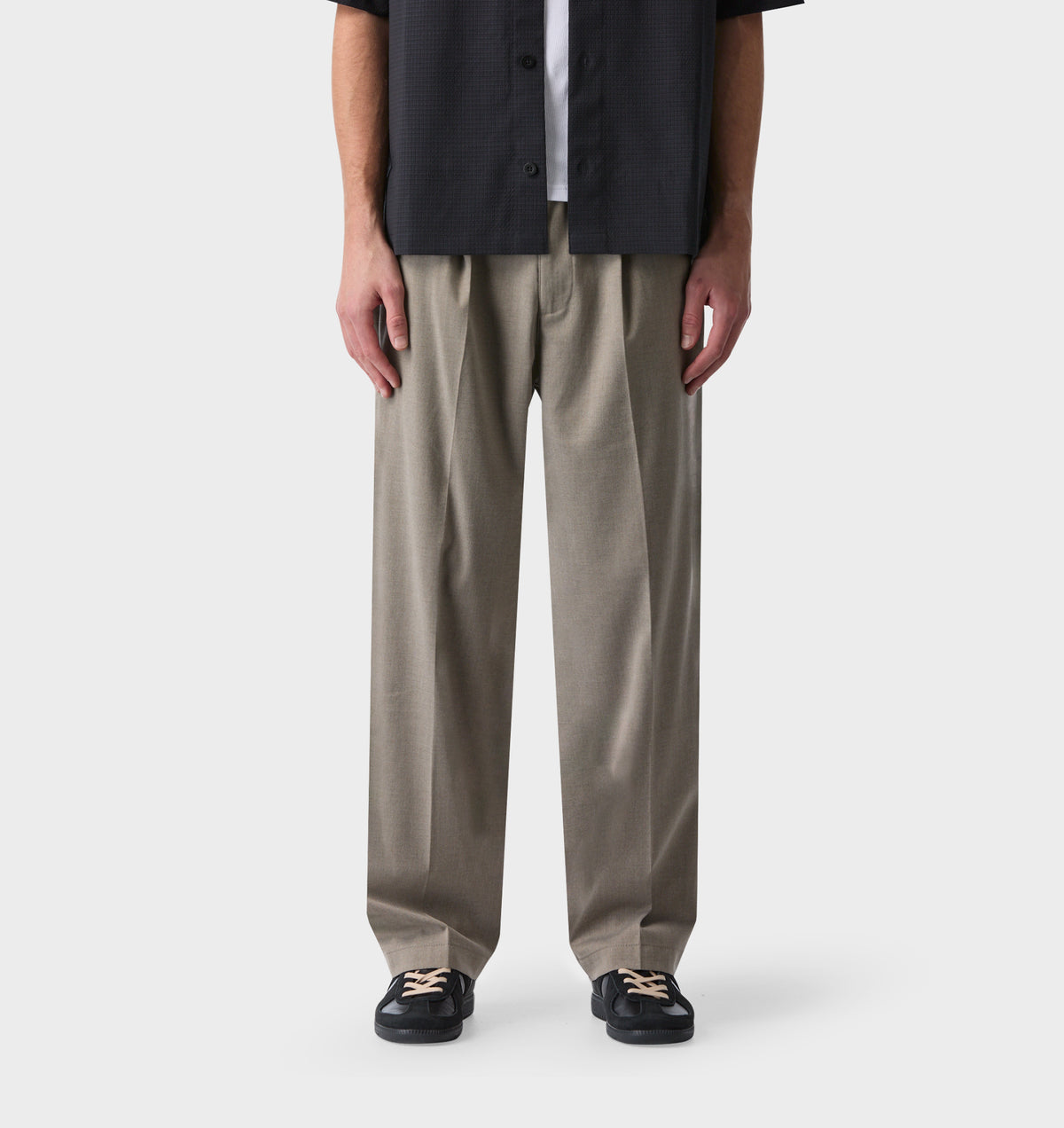 Winston Pant - Sand Herringbone