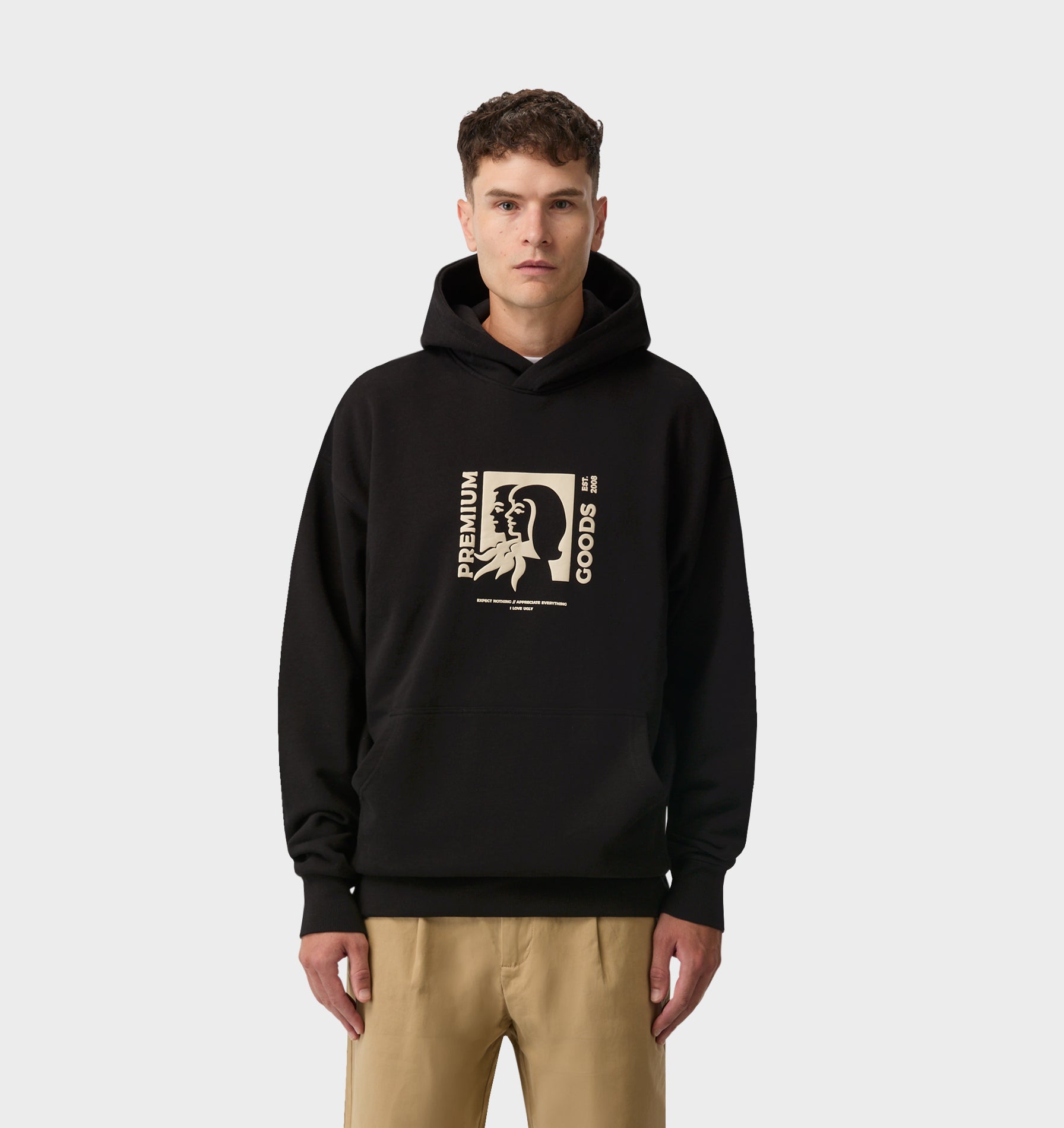 Expect Nothing Box Hood 2.0 - Black
