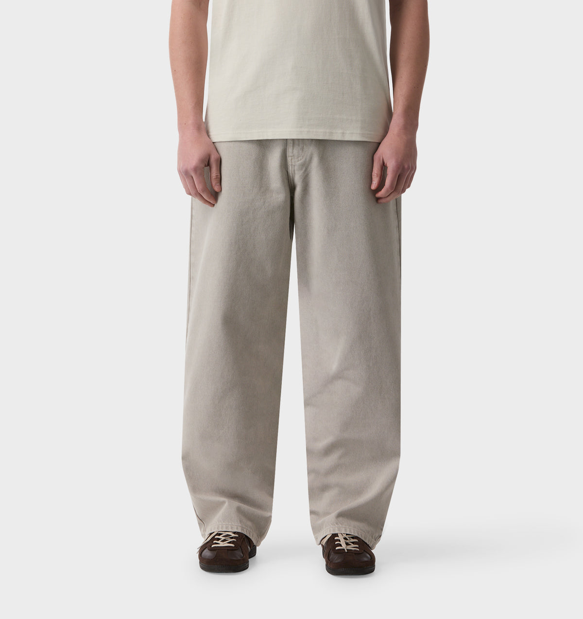 Edgar Wide Denim - Parchment