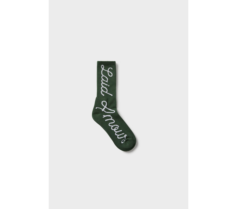 Laid Amour Sock - Forest Green