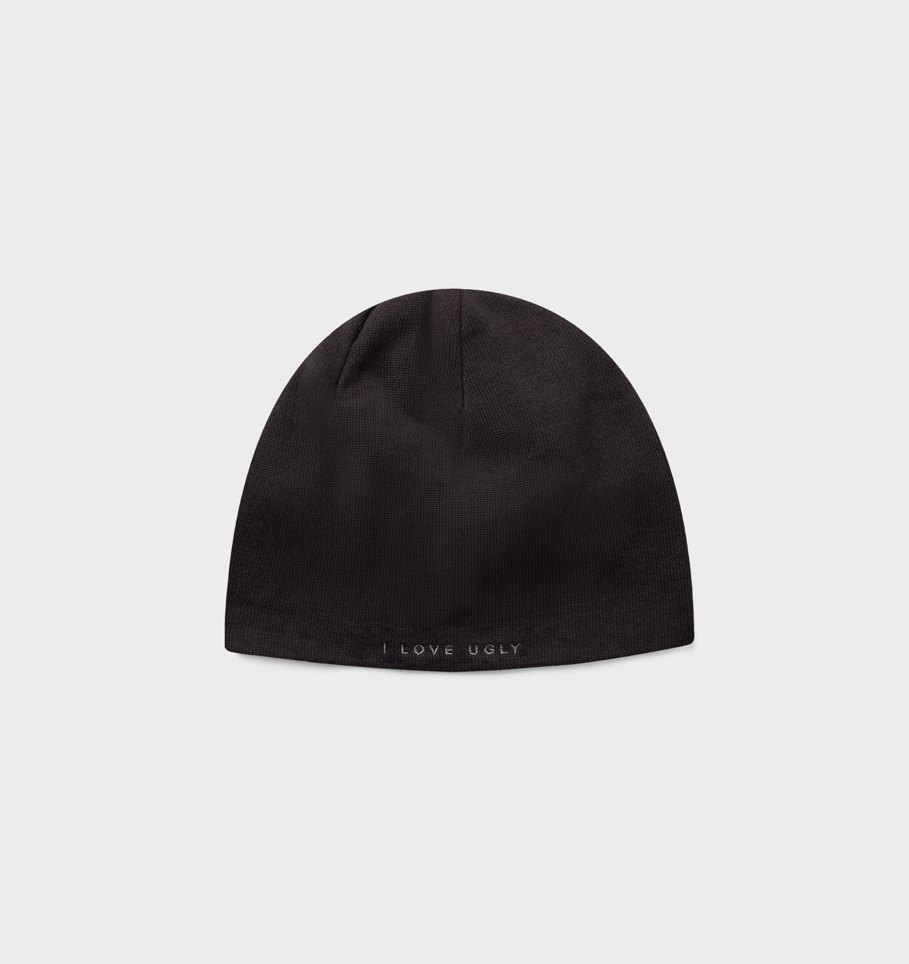 ILU Skull Beanie - Black