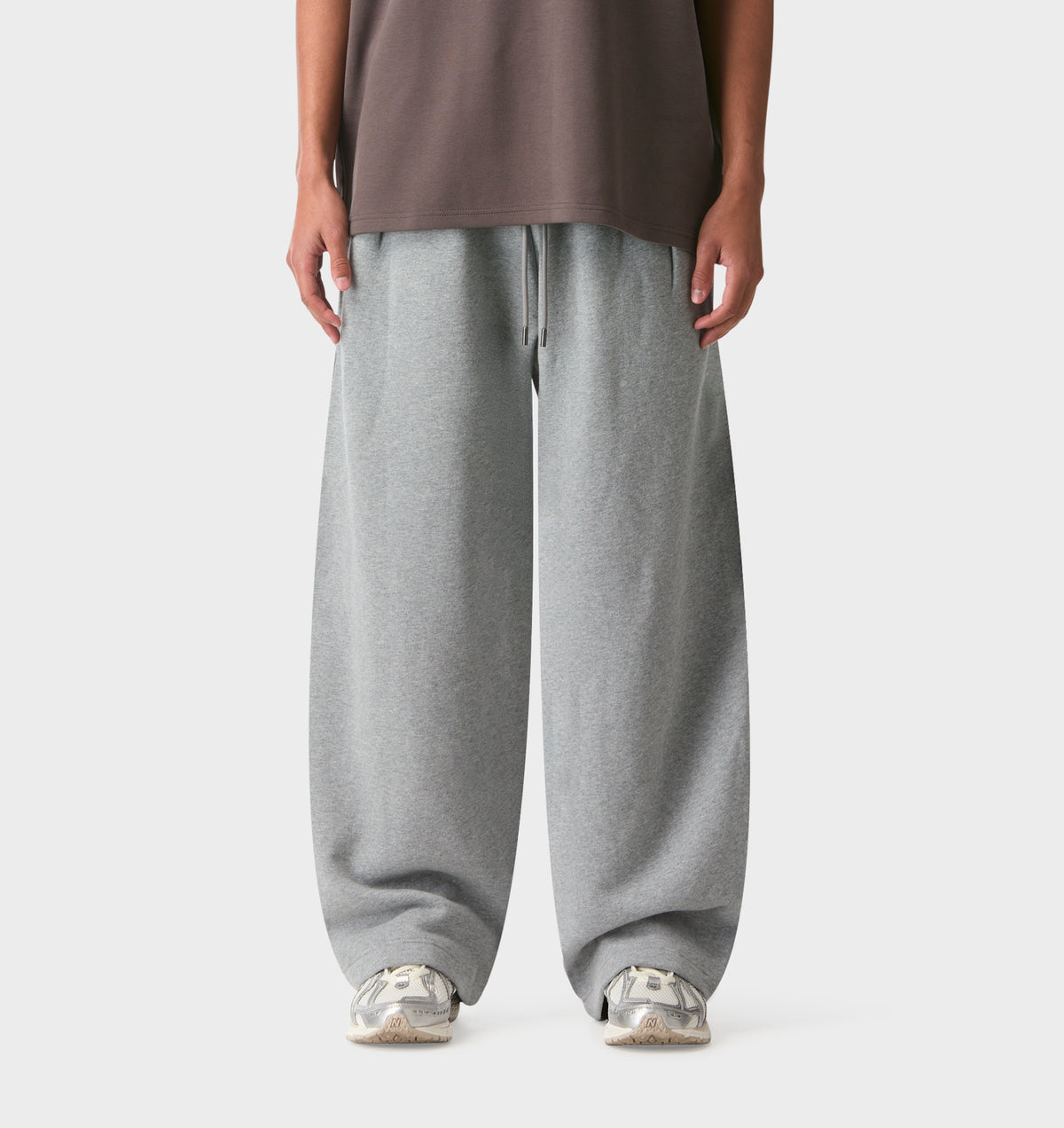 Balloon Trackie - Grey Marle