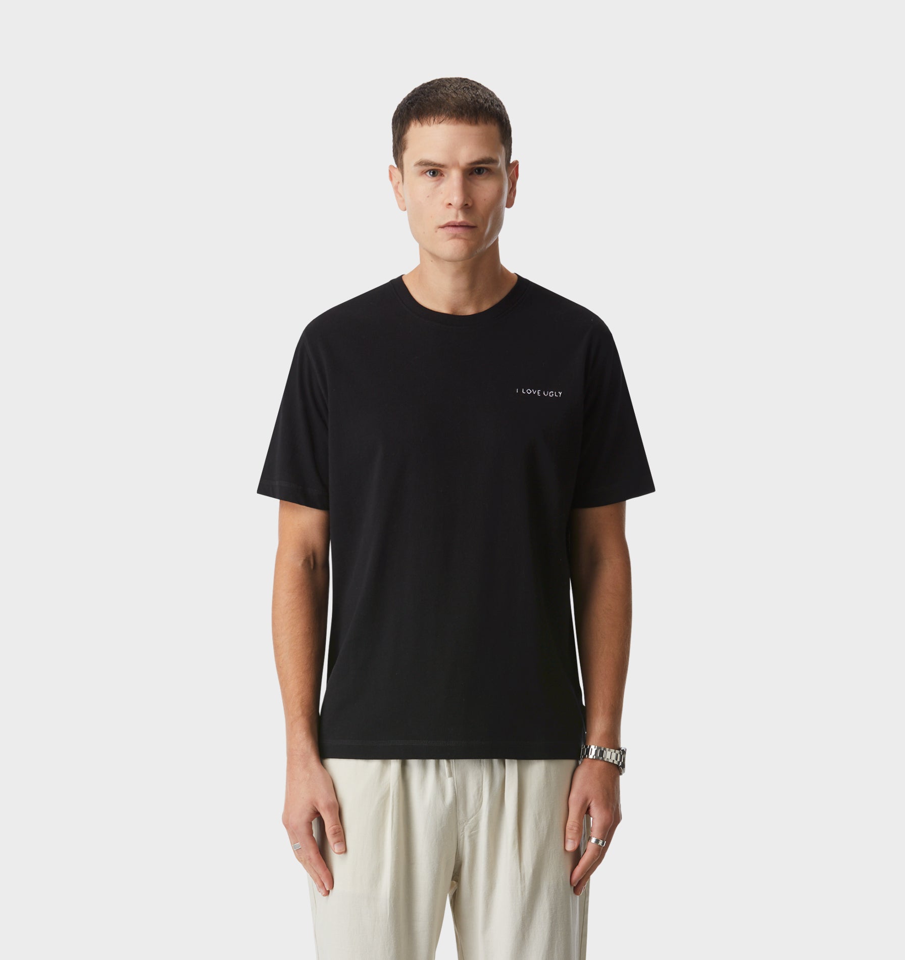 Chainstitch Jeremy Tee - Black