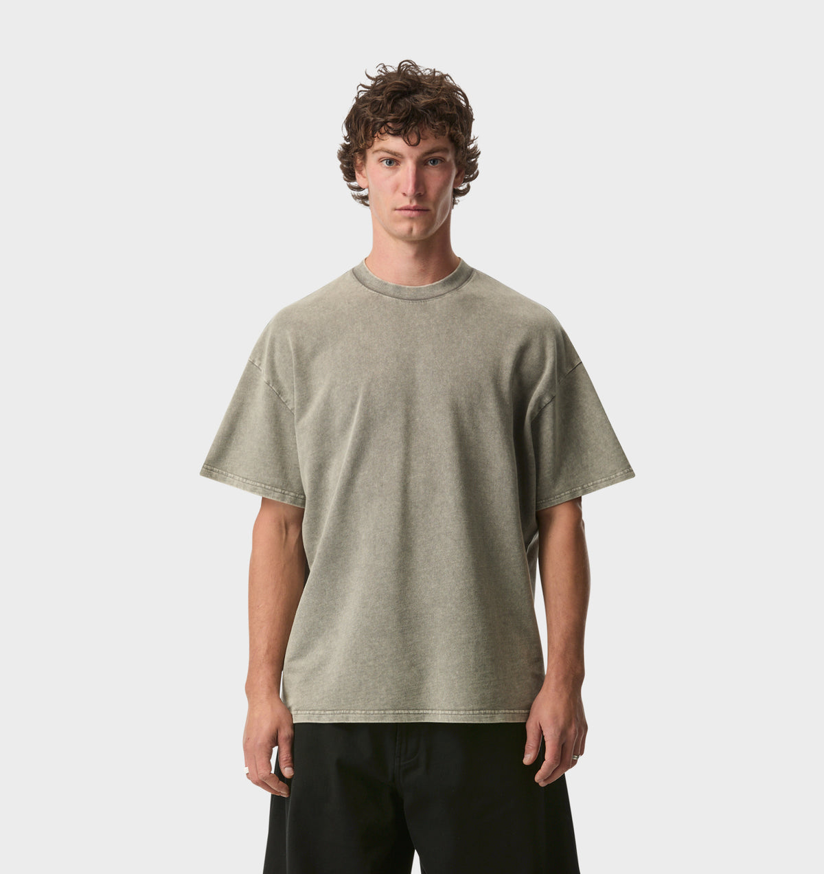 Heavy Box Tee 2.0 - Washed Fungus
