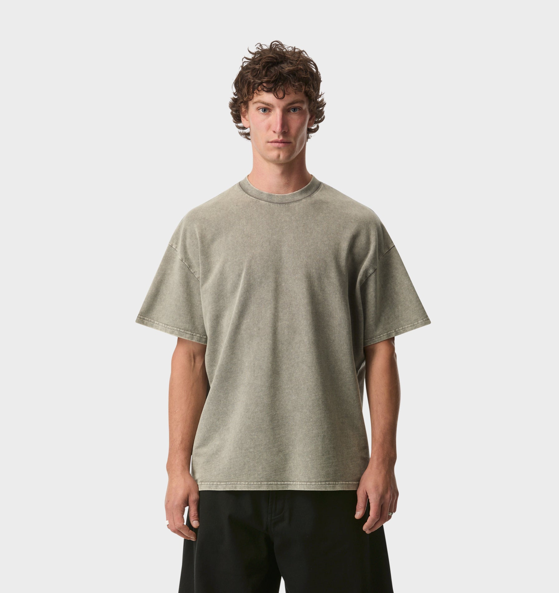 Heavy Box Tee 2.0 - Washed Fungus