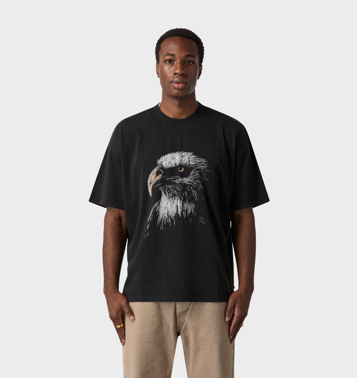 Eagle Box Tee 2.0 - Vintage Black