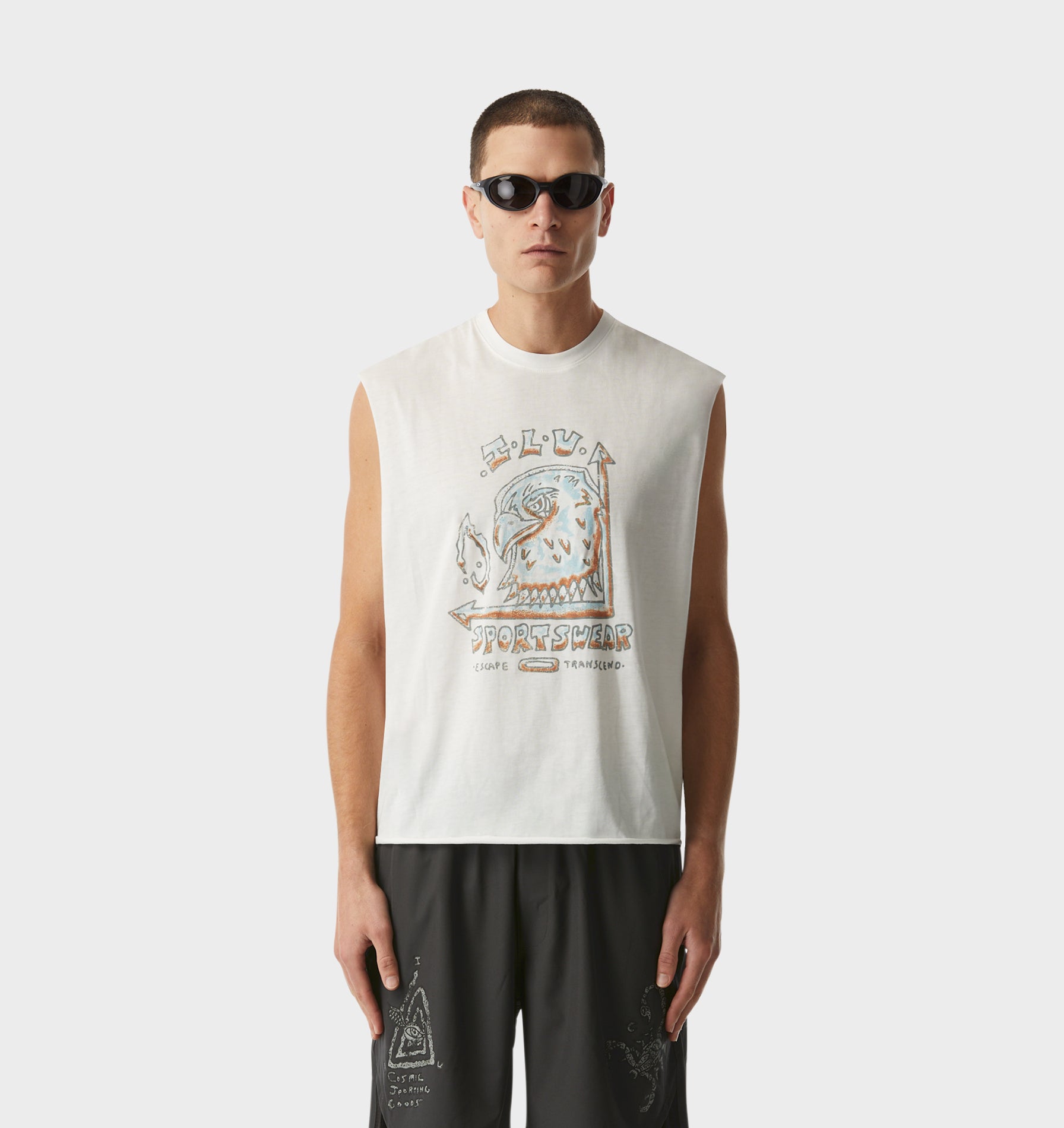 Rebelyuth Active Lewi Tank - Vintage White