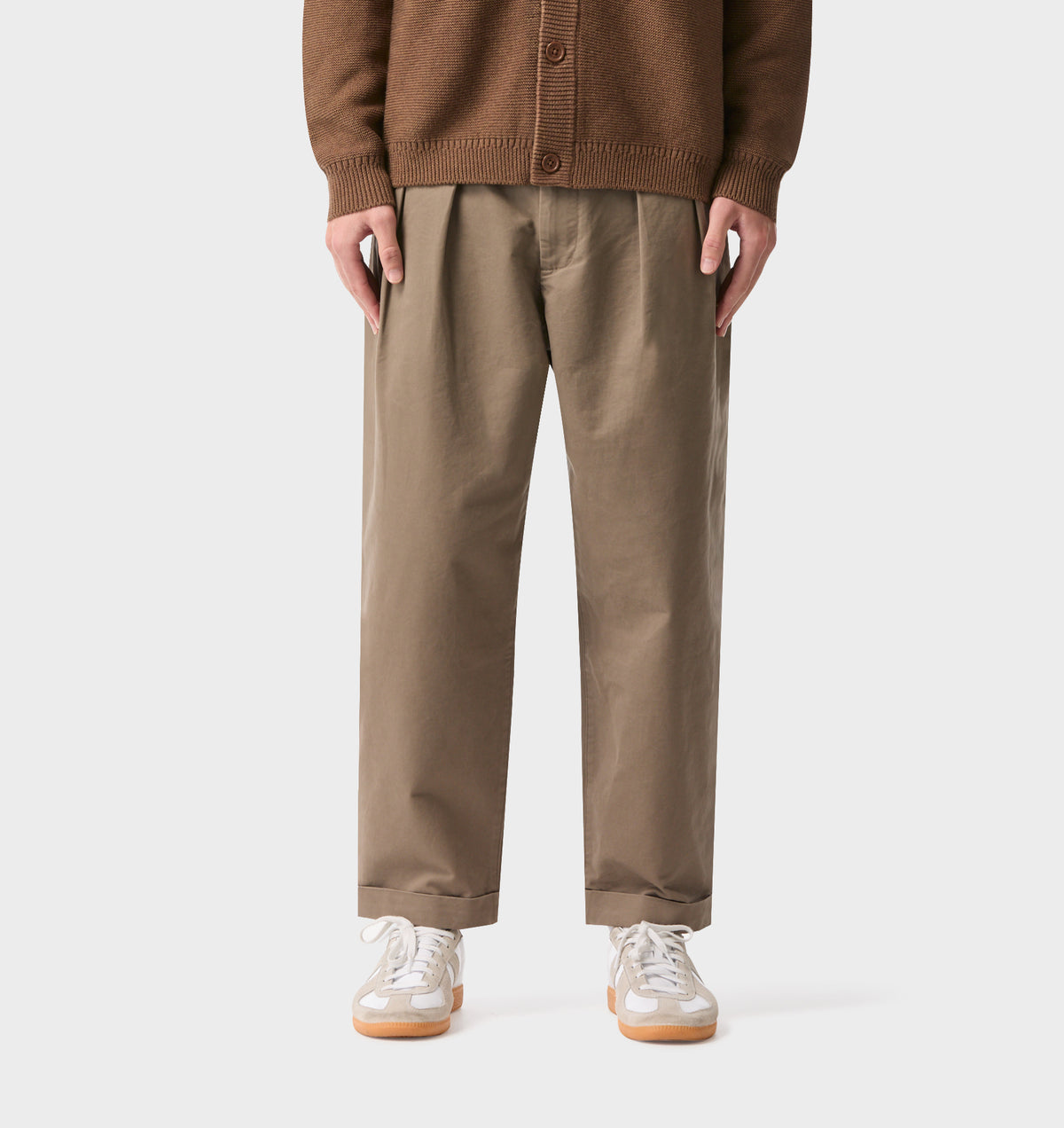 Kaizu Crop Pant - Pumice
