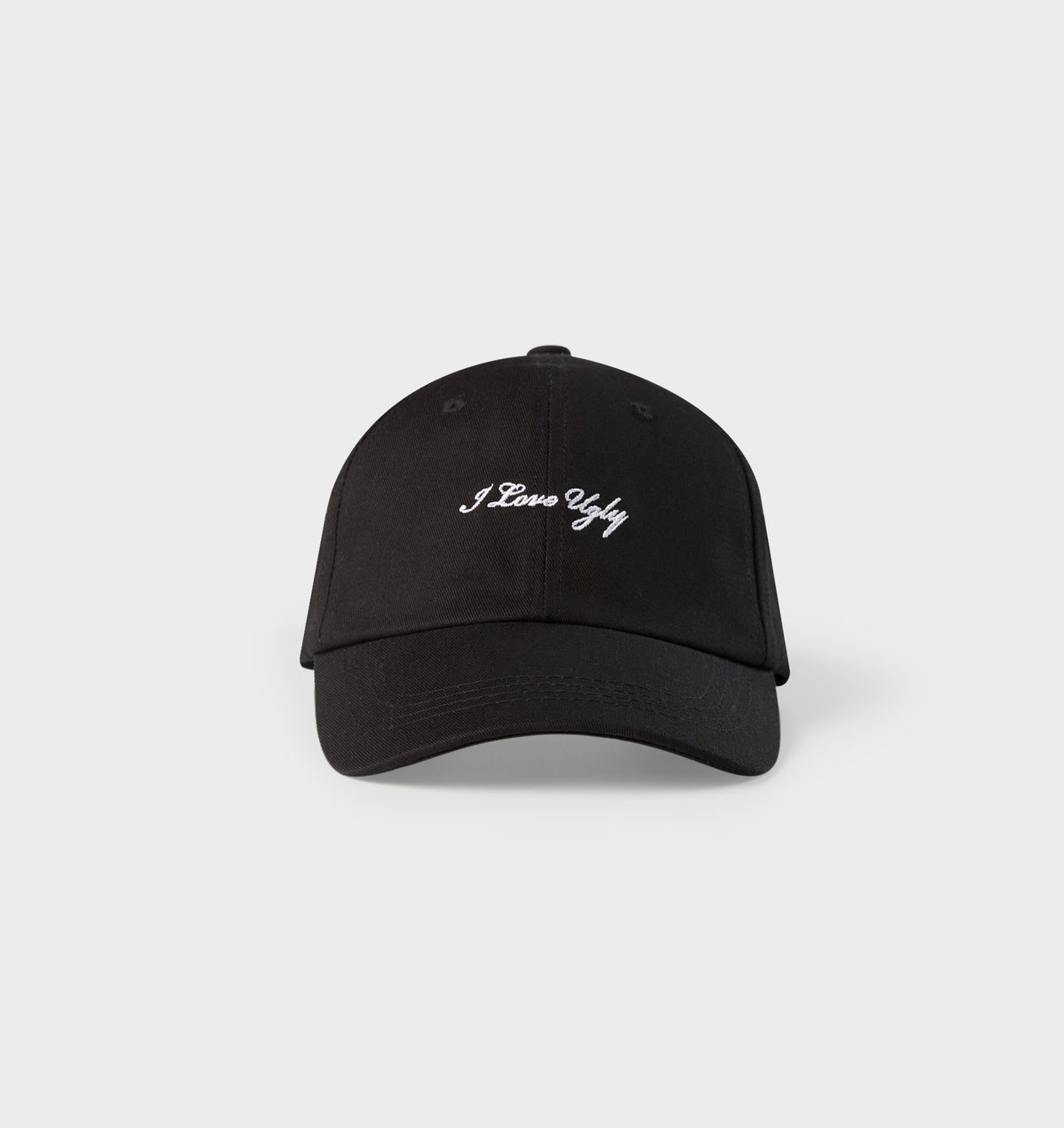 ILU Script Logo Cap - Black