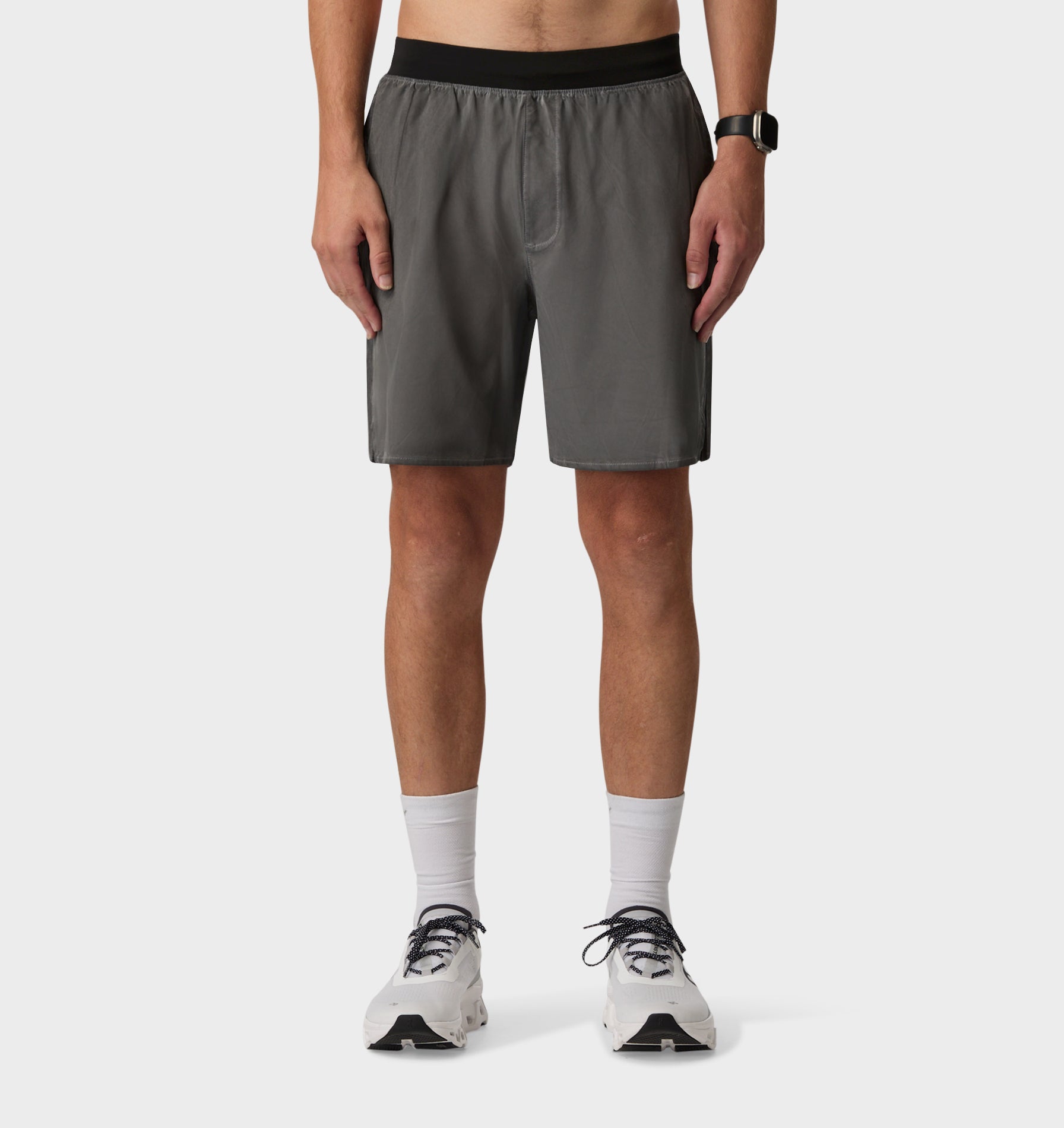 Active 7 Inch Short - Washed Black
