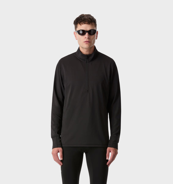 Active Zip Pullover - Black | I Love Ugly