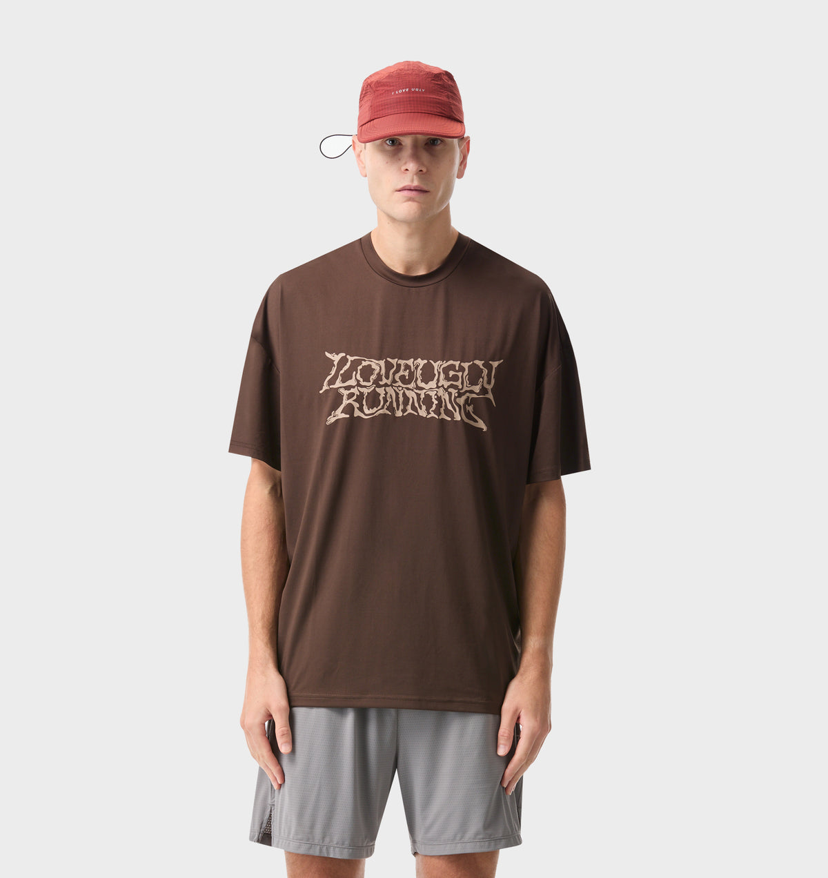 Liquified Active Box Tee - Espresso