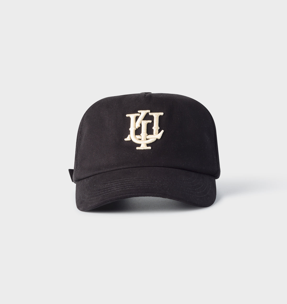 Lennox Monogram Cap - Black