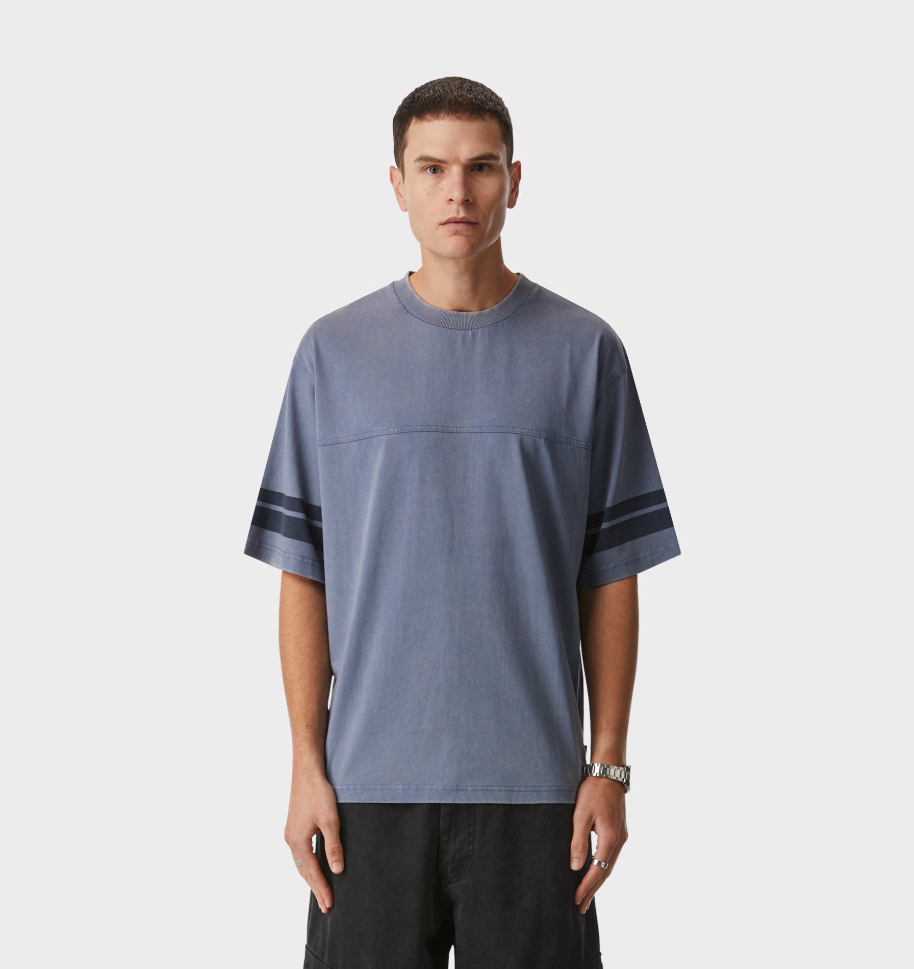 Athletic Tee - Washed Navy