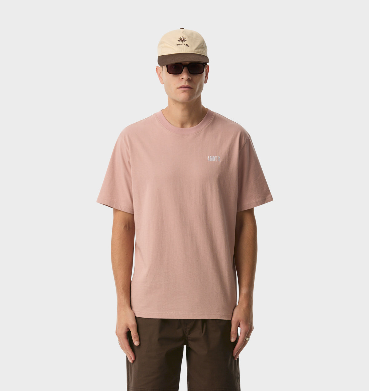 Amour Uniform Tee - Dusky Pink