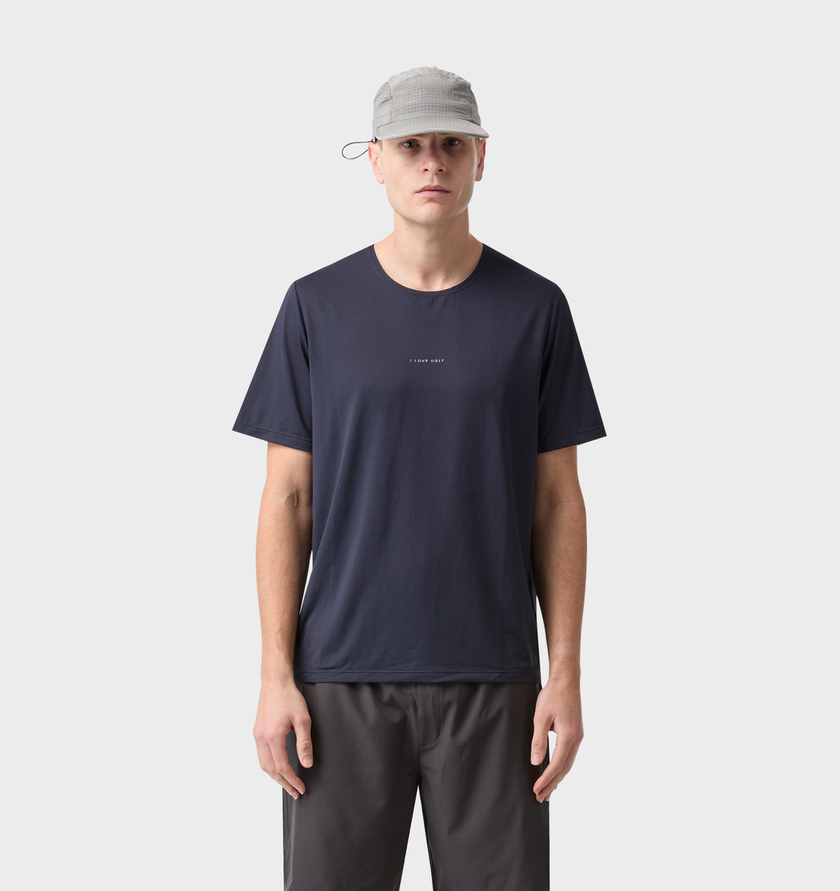 Active Elite Tee - Navy / Grey