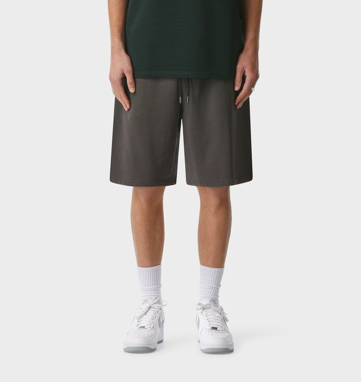 Archer Trackie Short - Washed Black