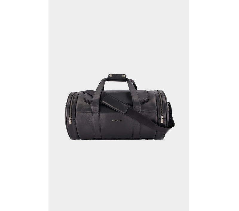 Floyd Leather Duffle Bag - Black