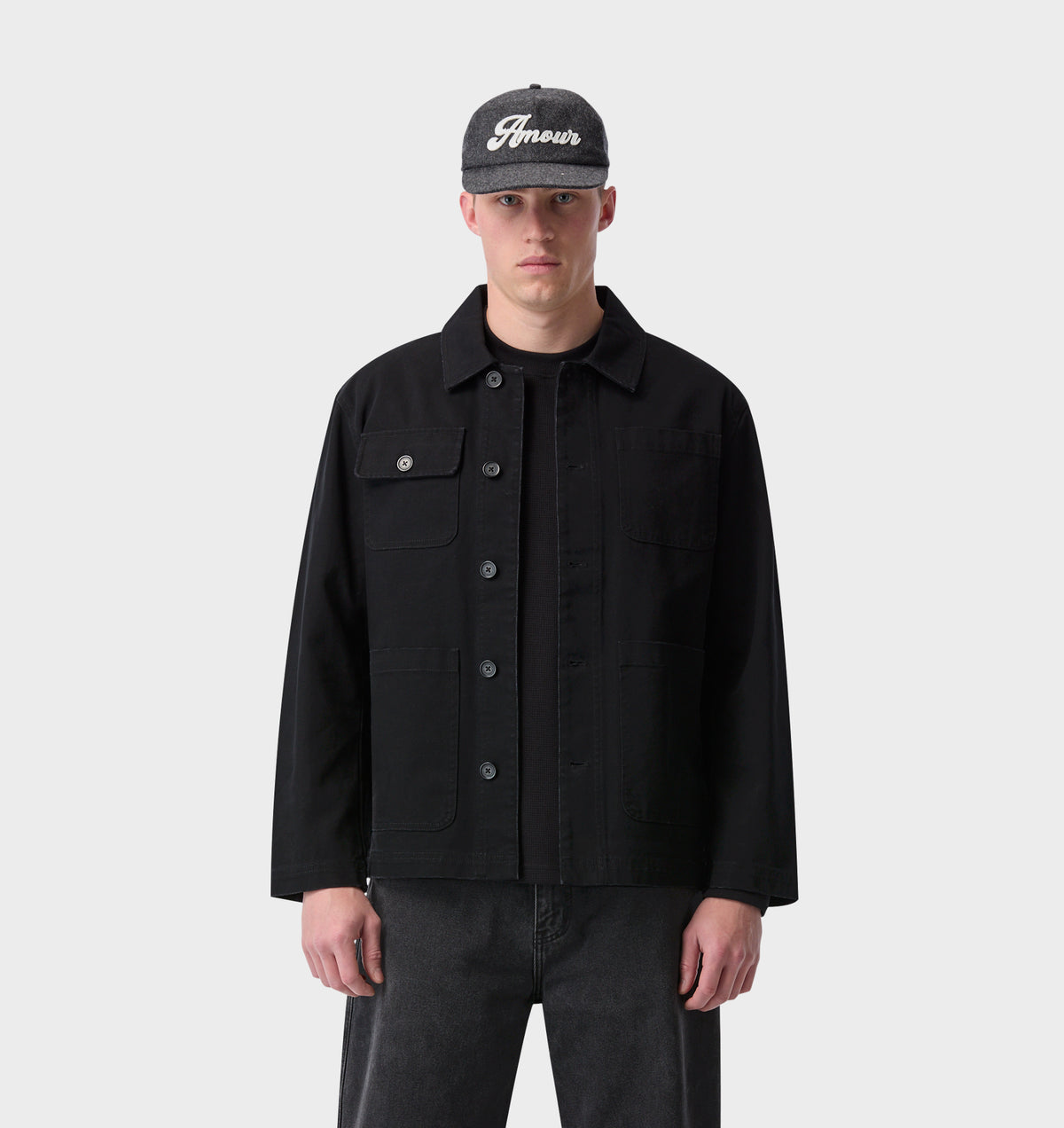 Chore Jacket - Faded Black