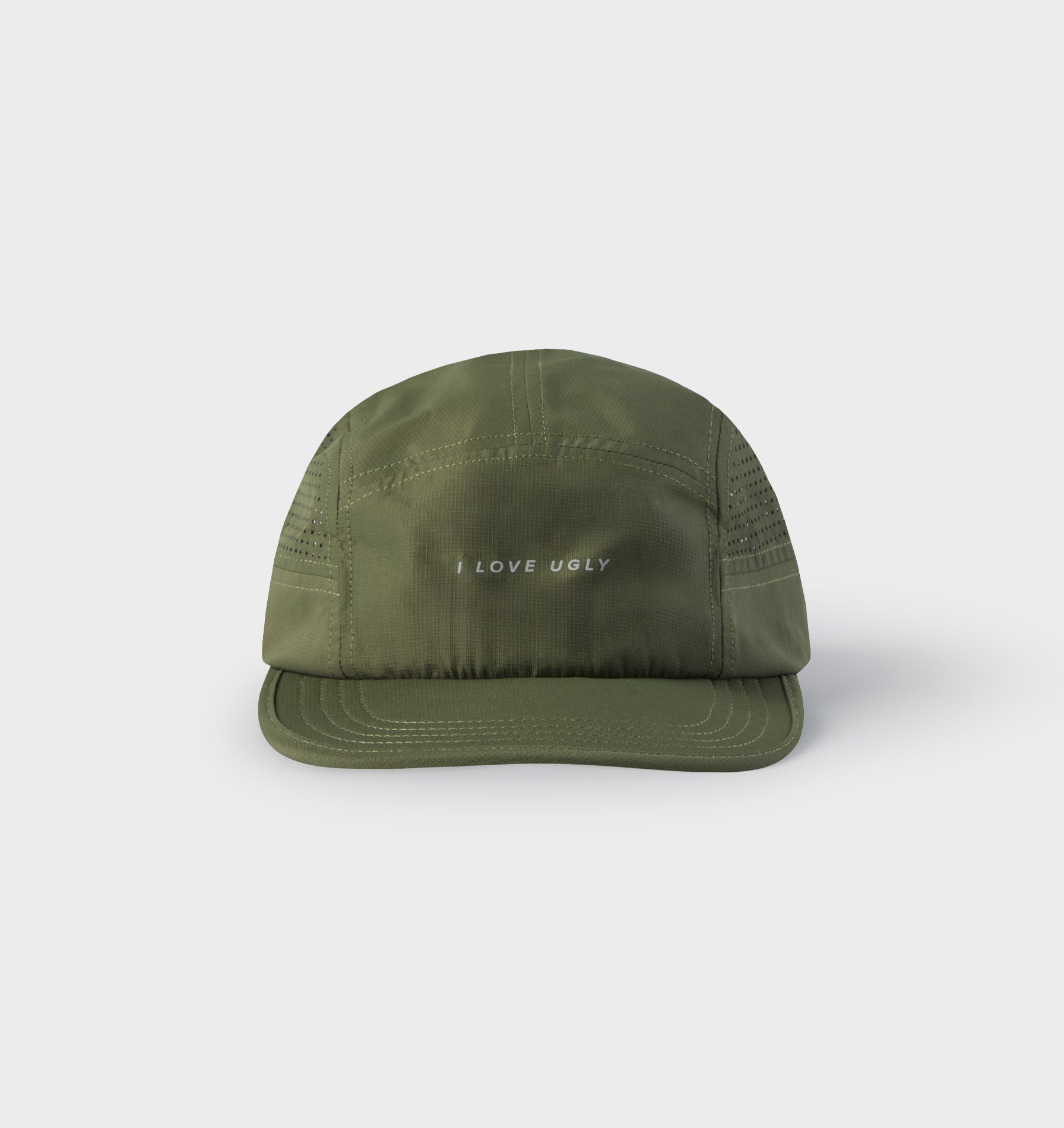 Active 5 Panel Cap - Army Green