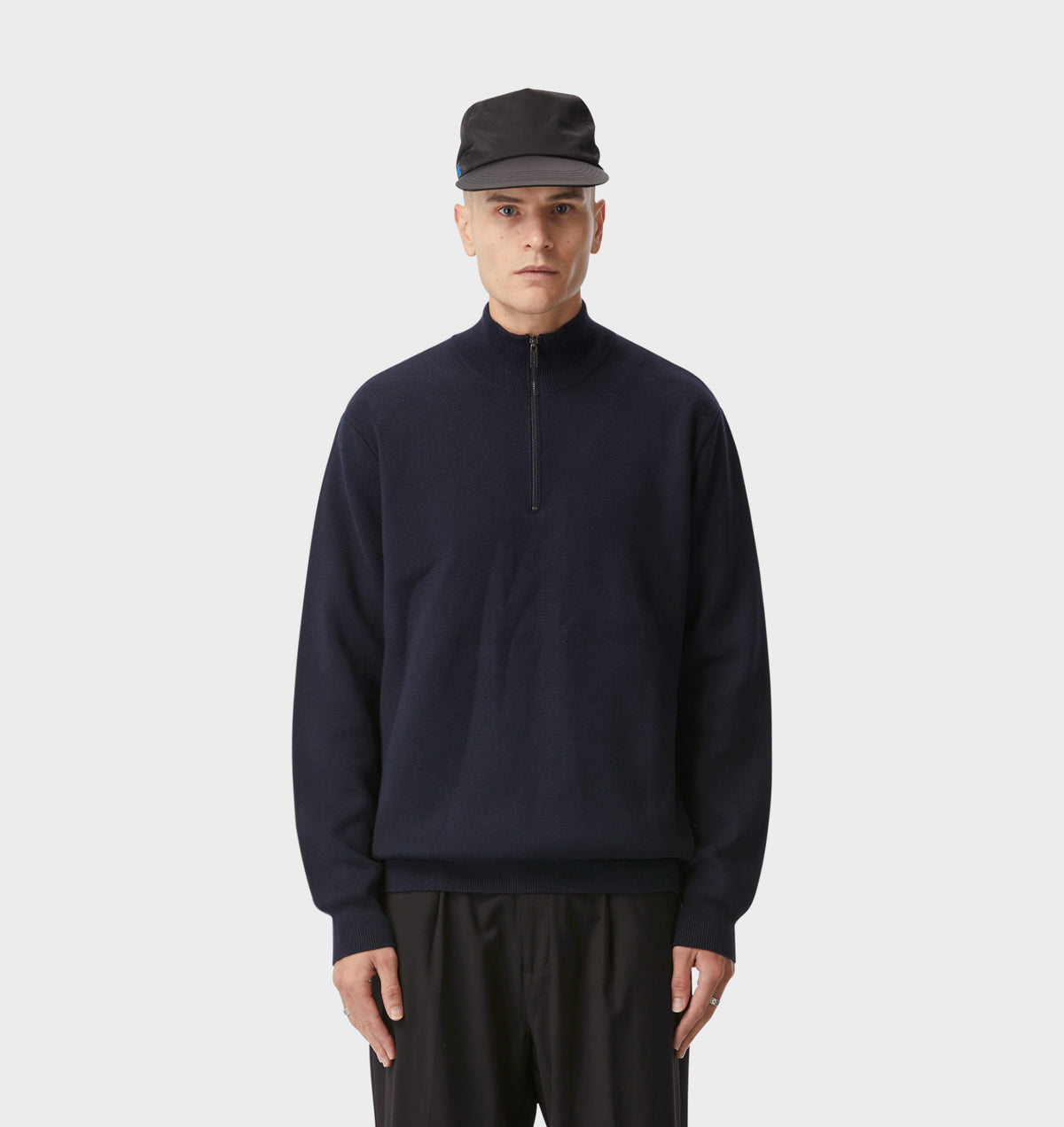 Knit Tottenham Pullover - Dark Navy