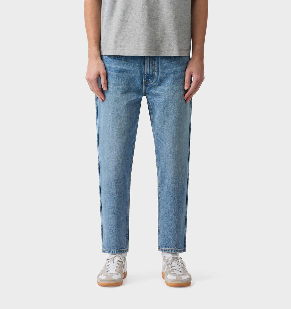 Cropped 90s Denim - Vintage Blue