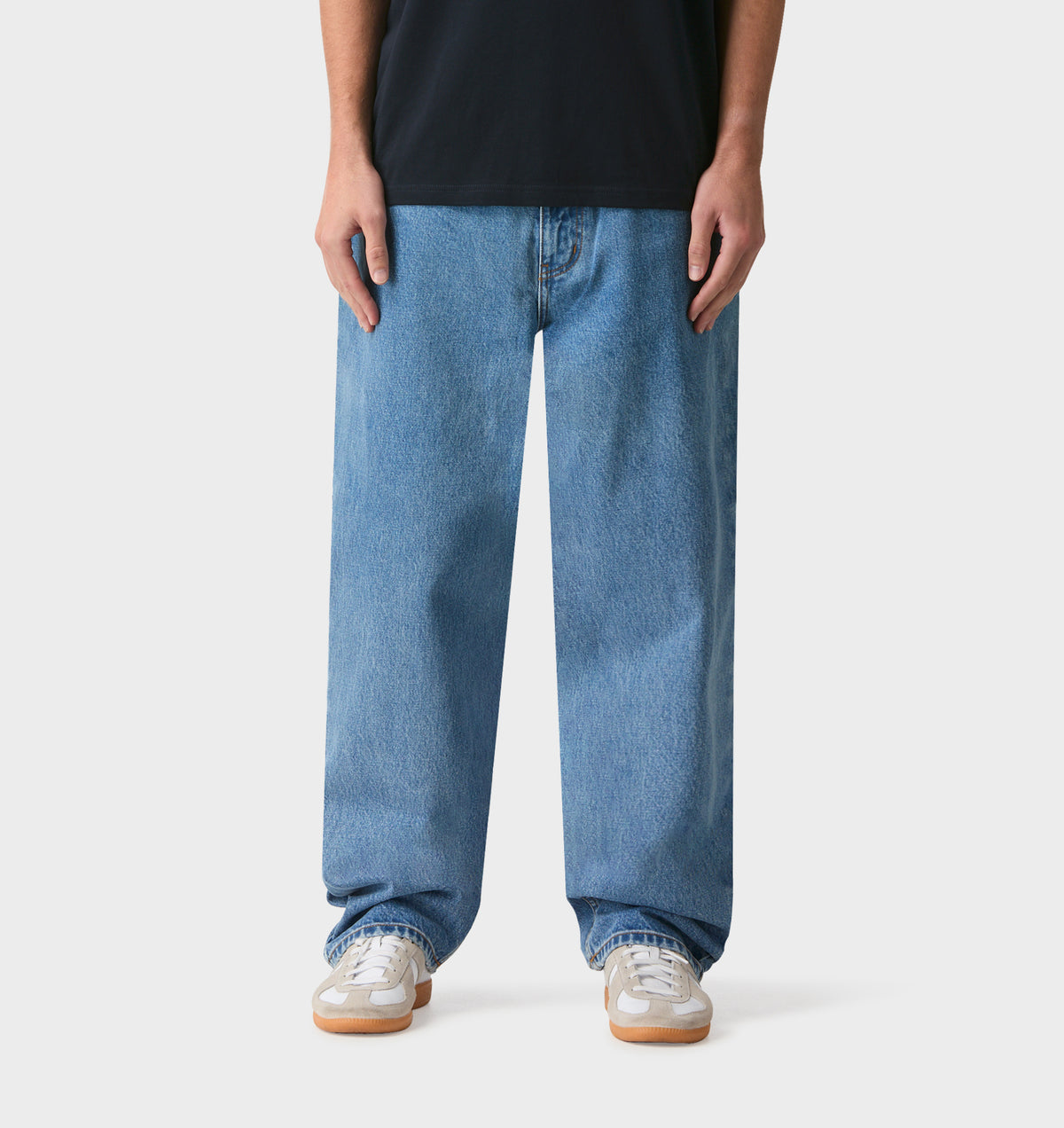 Edgar Wide Denim - Washed Vintage Blue | I Love Ugly