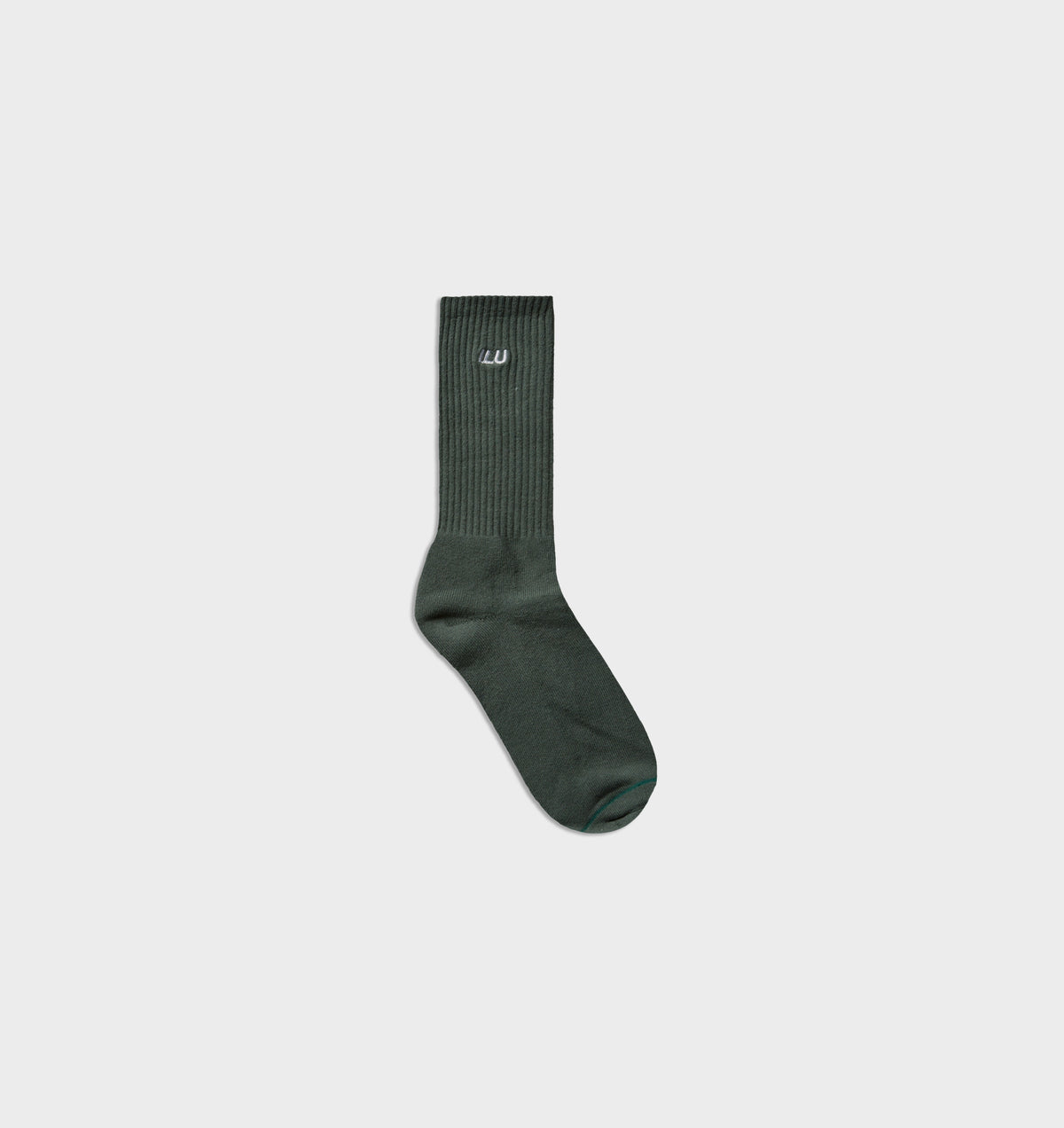 Basic Sock - Smokey Green