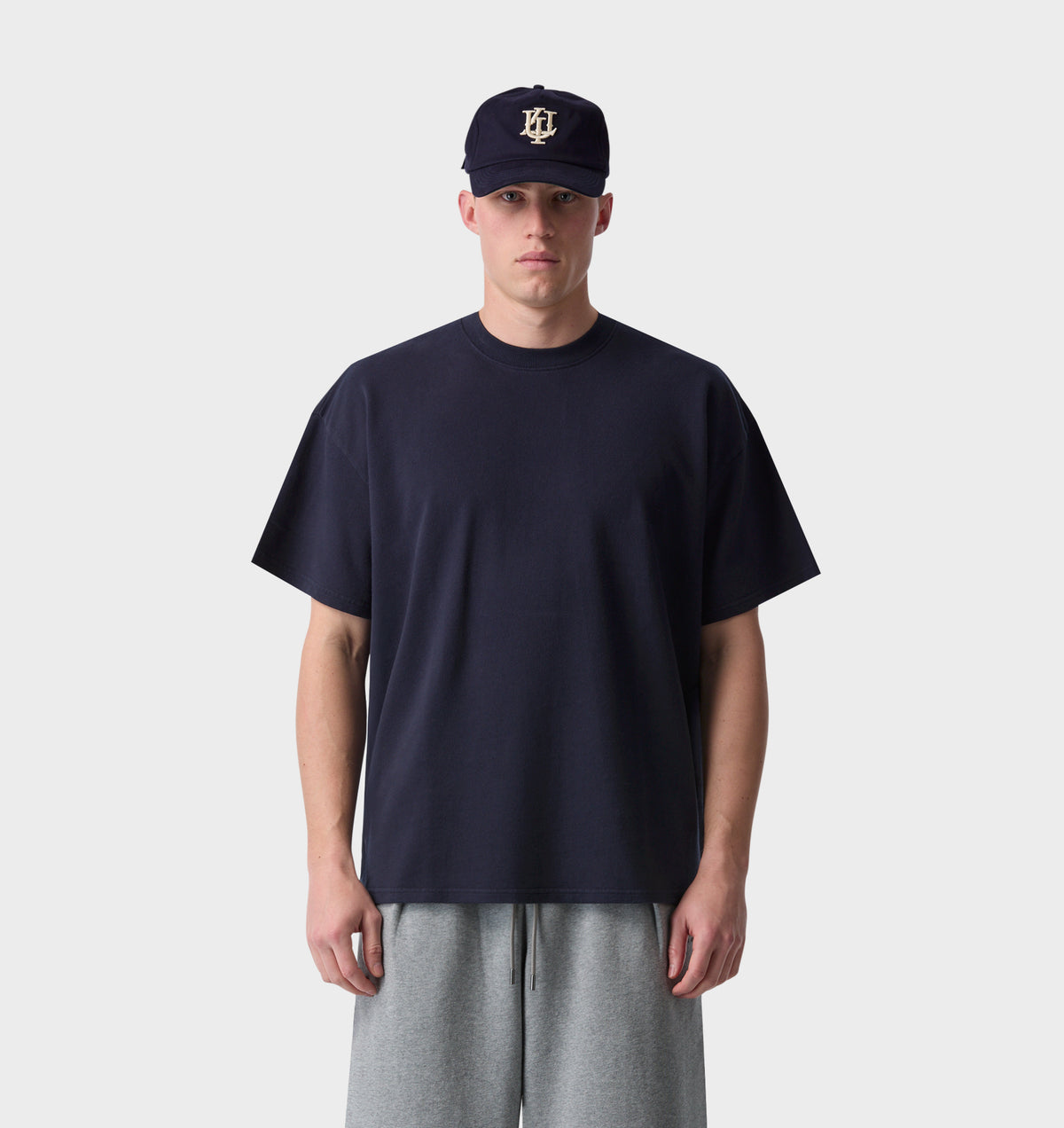 Heavy Box Tee 2.0 - Washed Navy