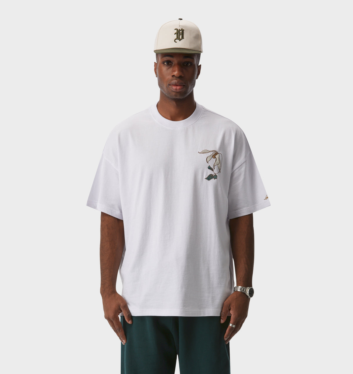 Botanicus Box Tee - White