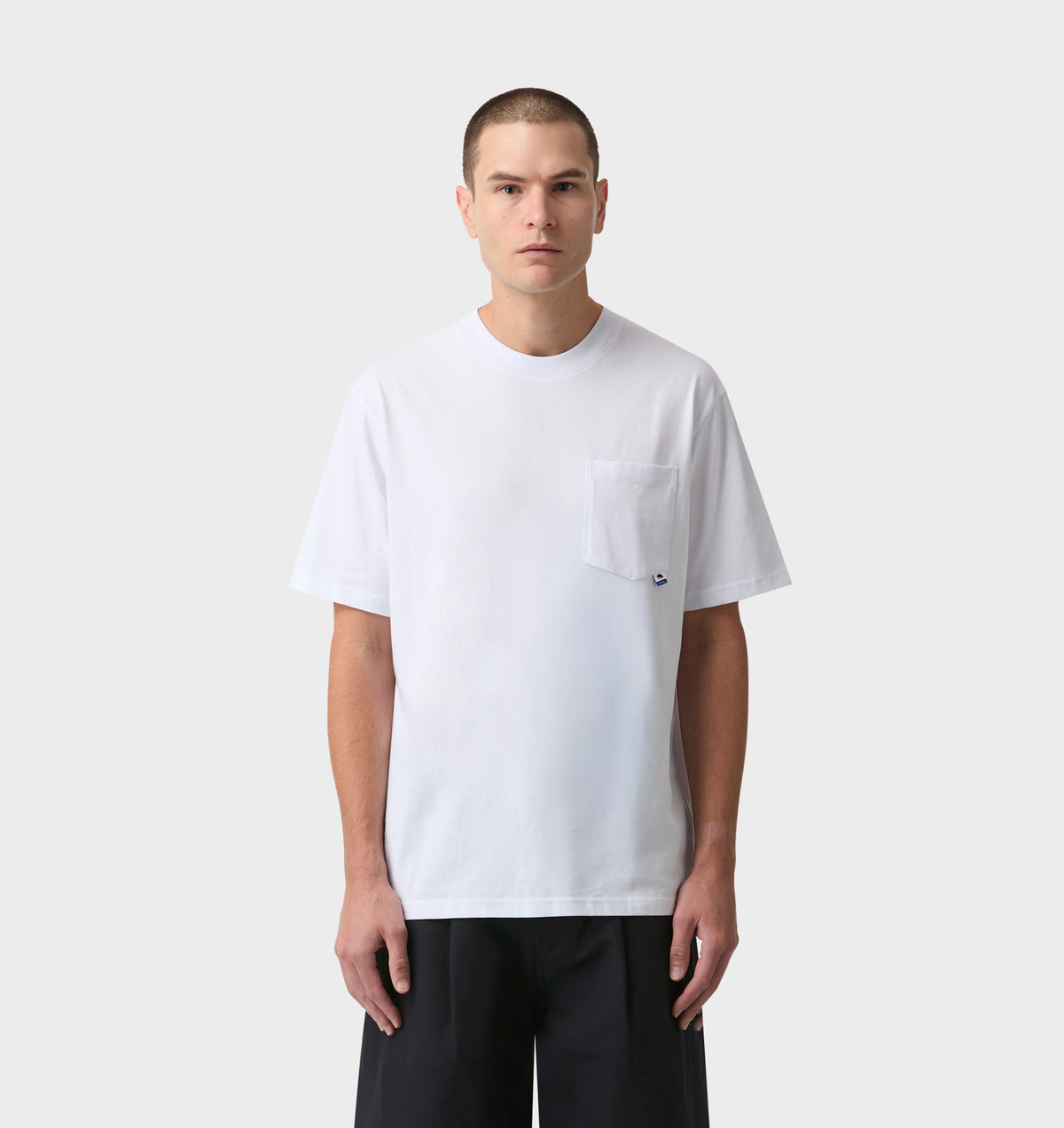 Uniform Pocket Tee - White