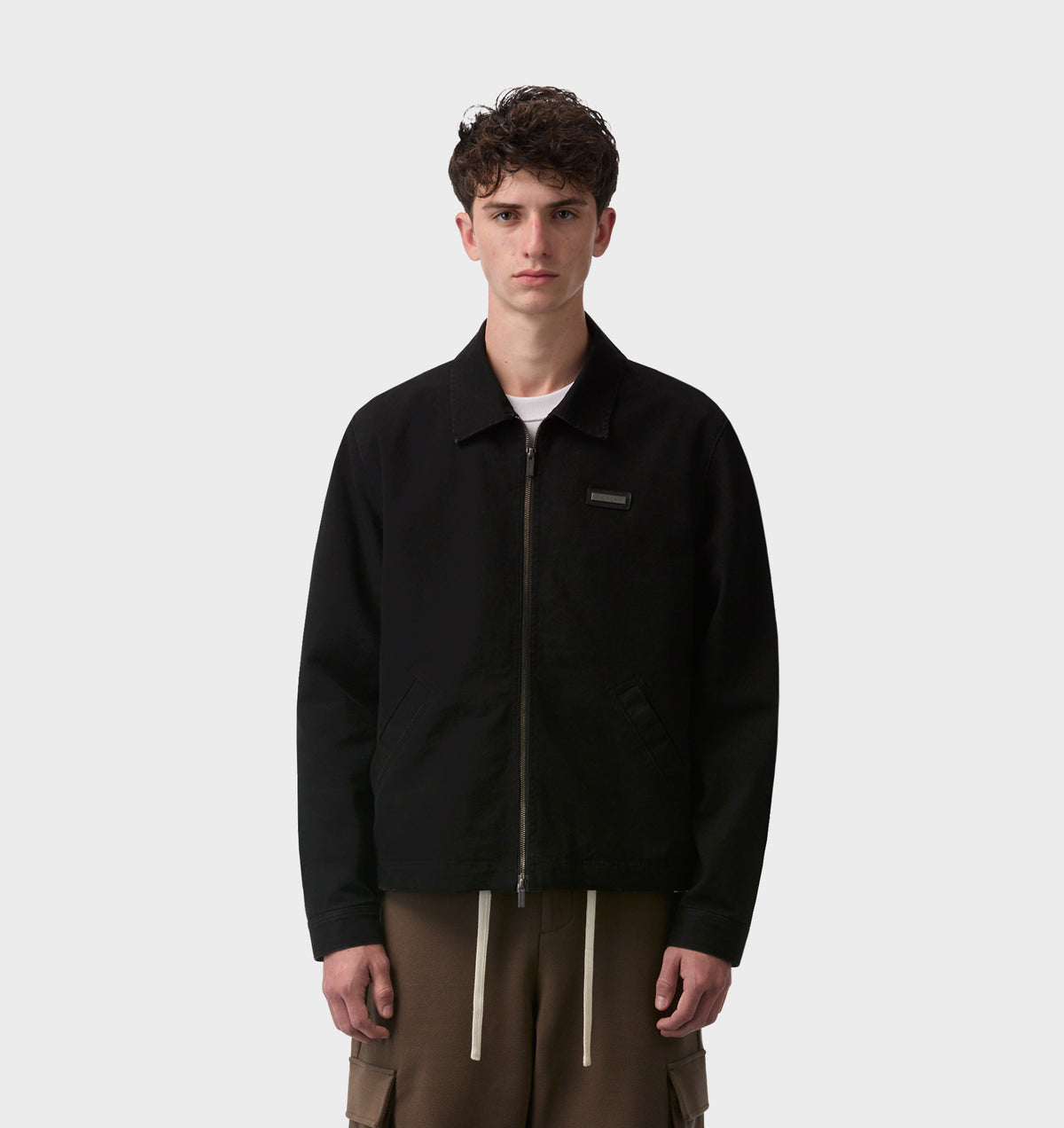 Dayton Canvas Jacket - Vintage Black