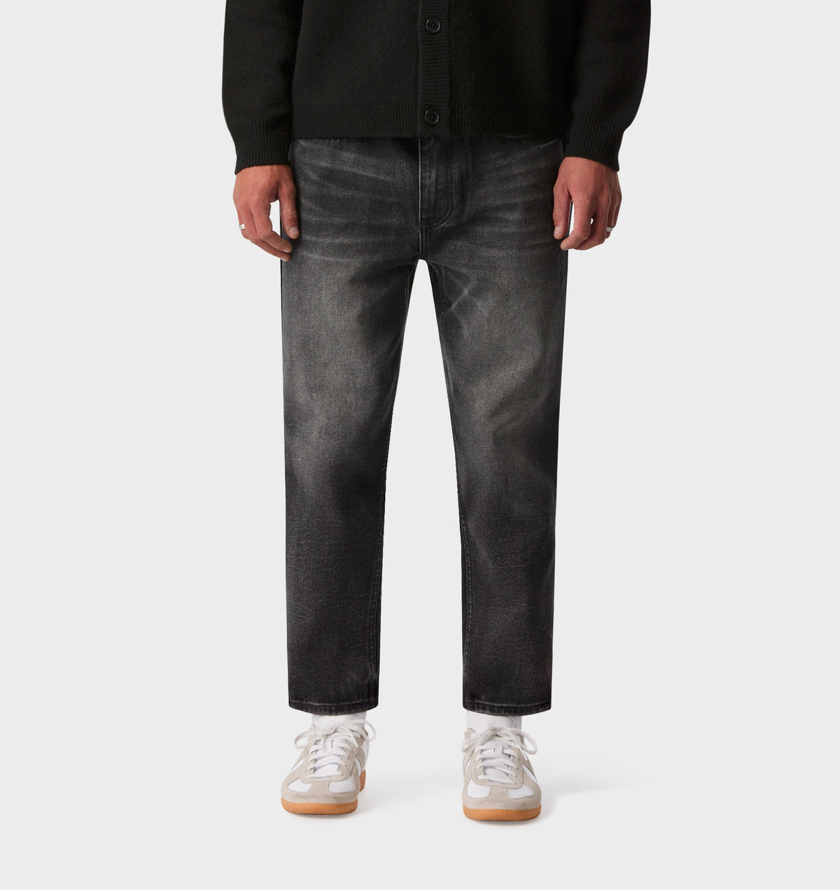 Cropped 90s Denim - Vintage Black