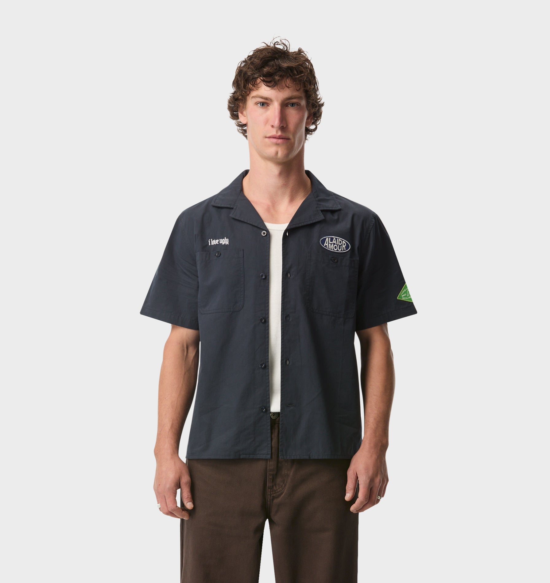 Mechanic SS Shirt - Navy