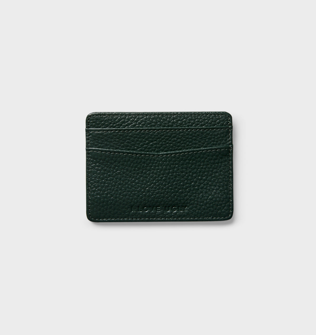 Kingsley Leather Card holder - Green