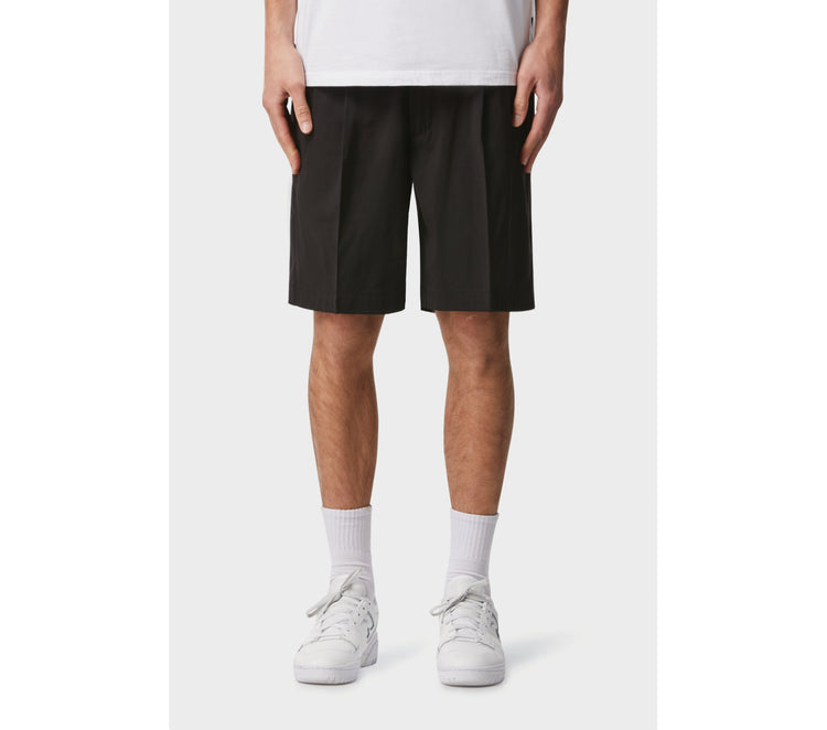 Quincy Pleated Short - Black