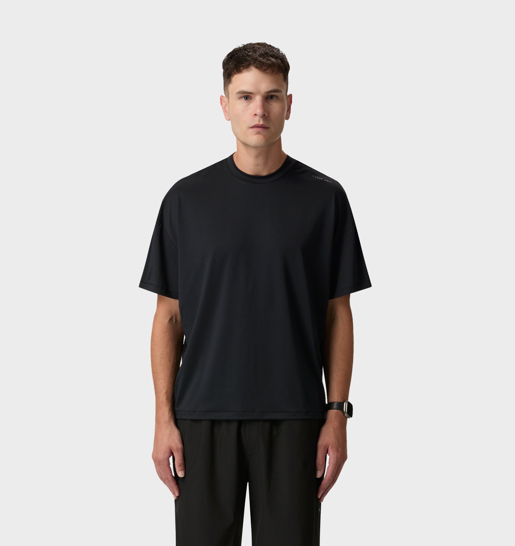 Active Crop Tee - Black