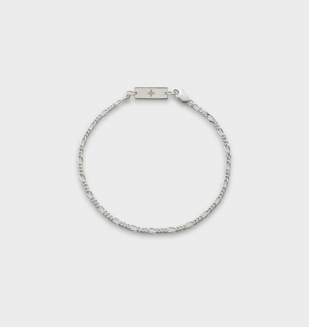Irregular Linked Bracelet - Silver
