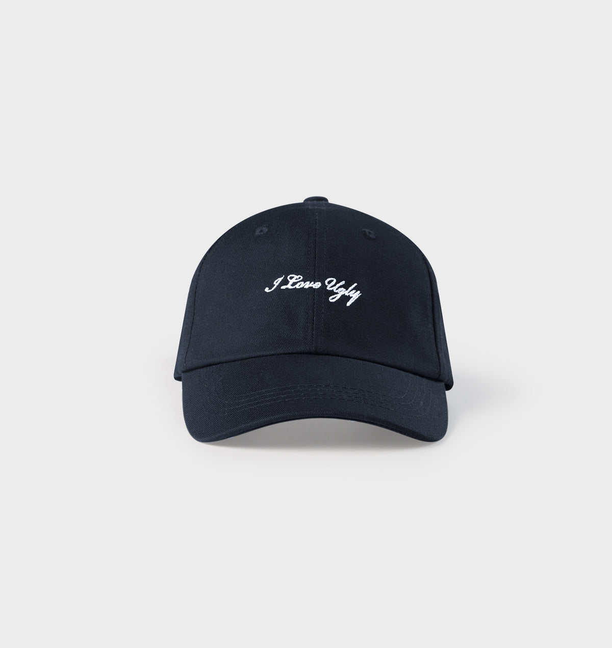 ILU Script Logo Cap - Dark Navy